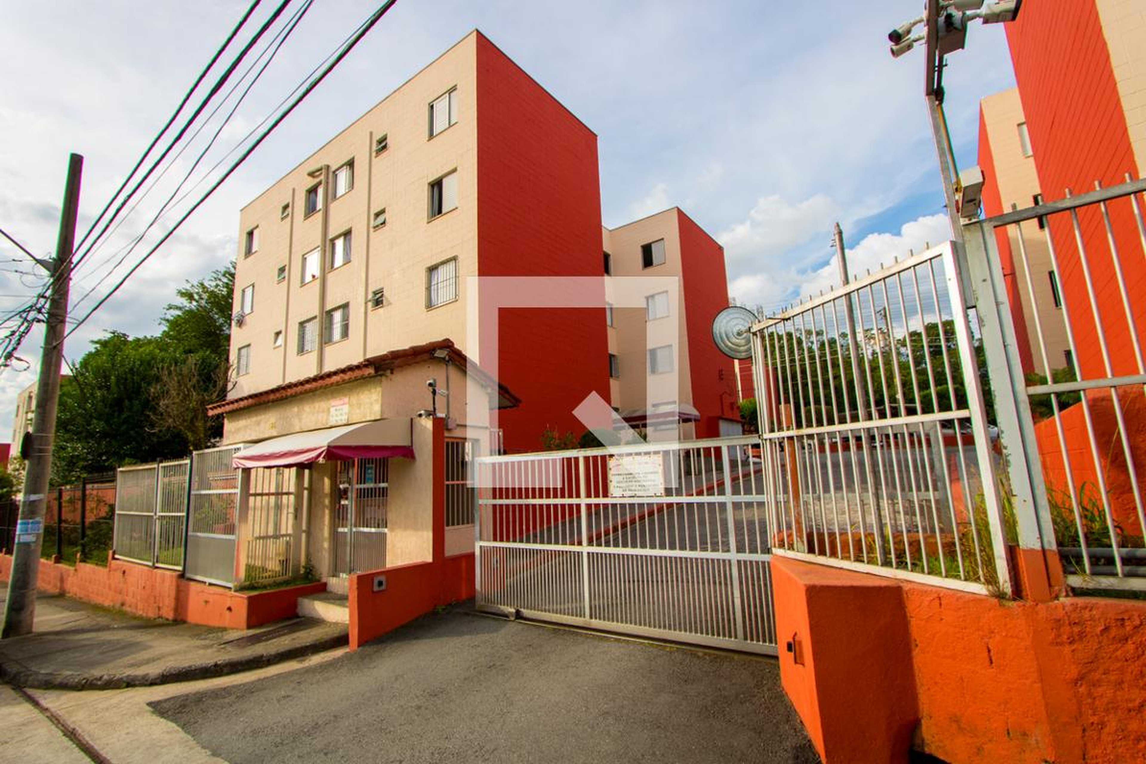 Fachada do Condomínio Residencial Itaparica