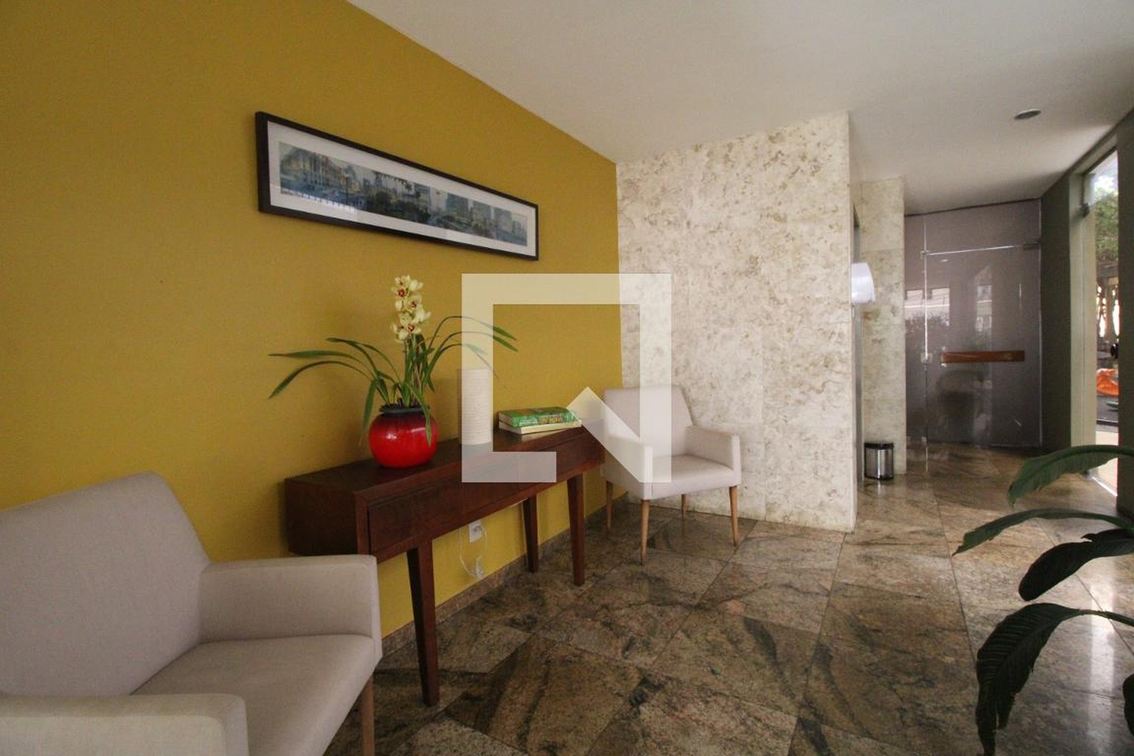 Hall de entrada - Jardim do Brooklin