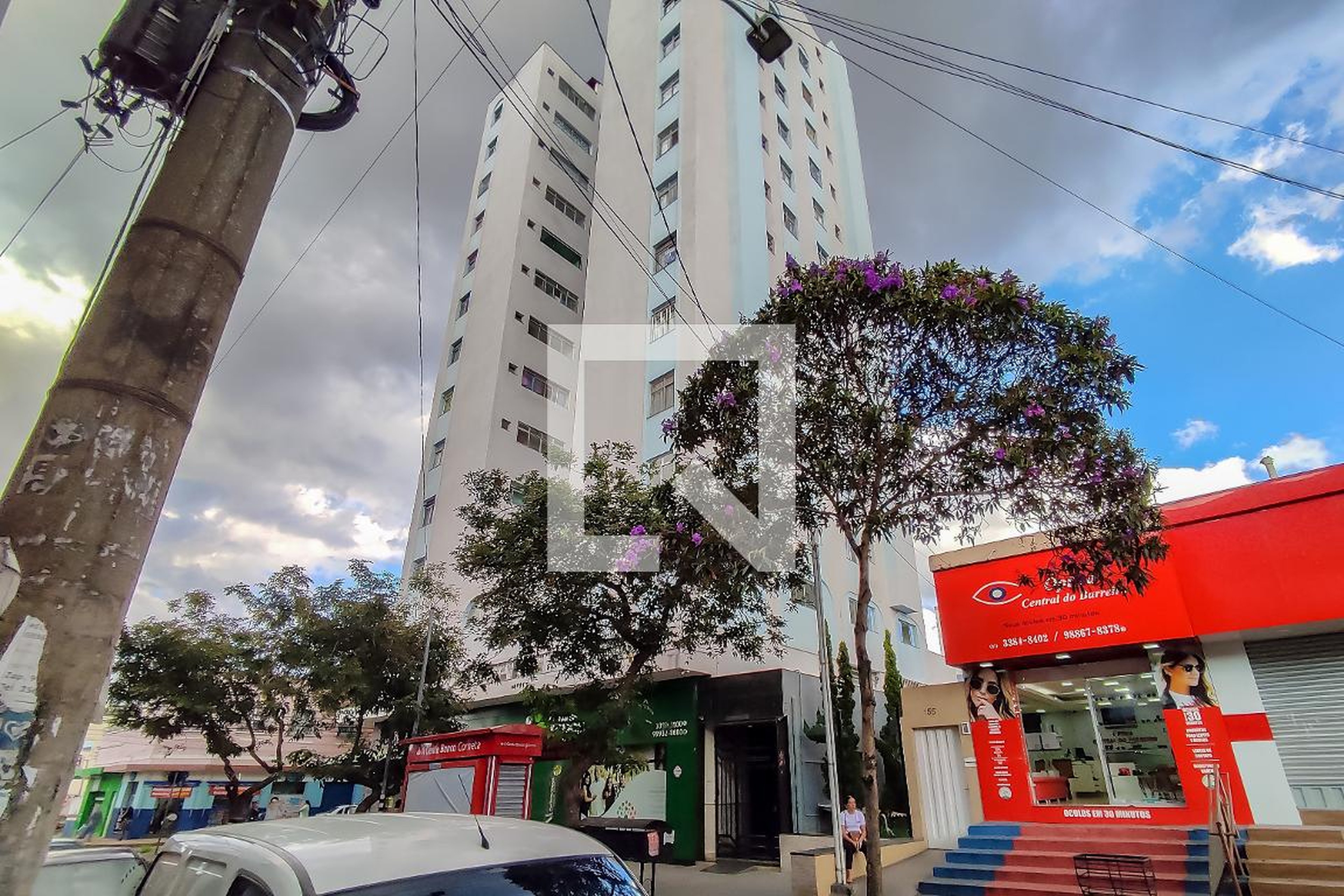 Fachada Condomínio em Rua Barão de Coromandel, 149
