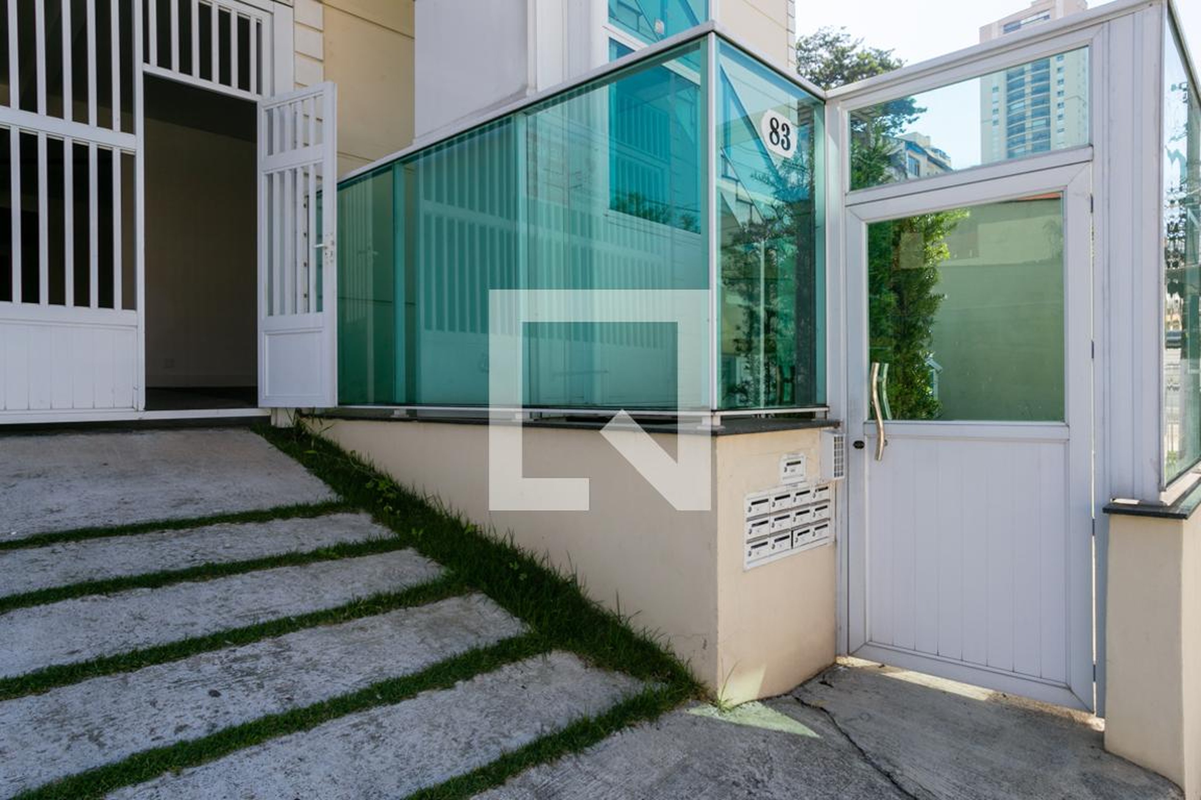 Fachada do condomínio Residencial Means do Campos III