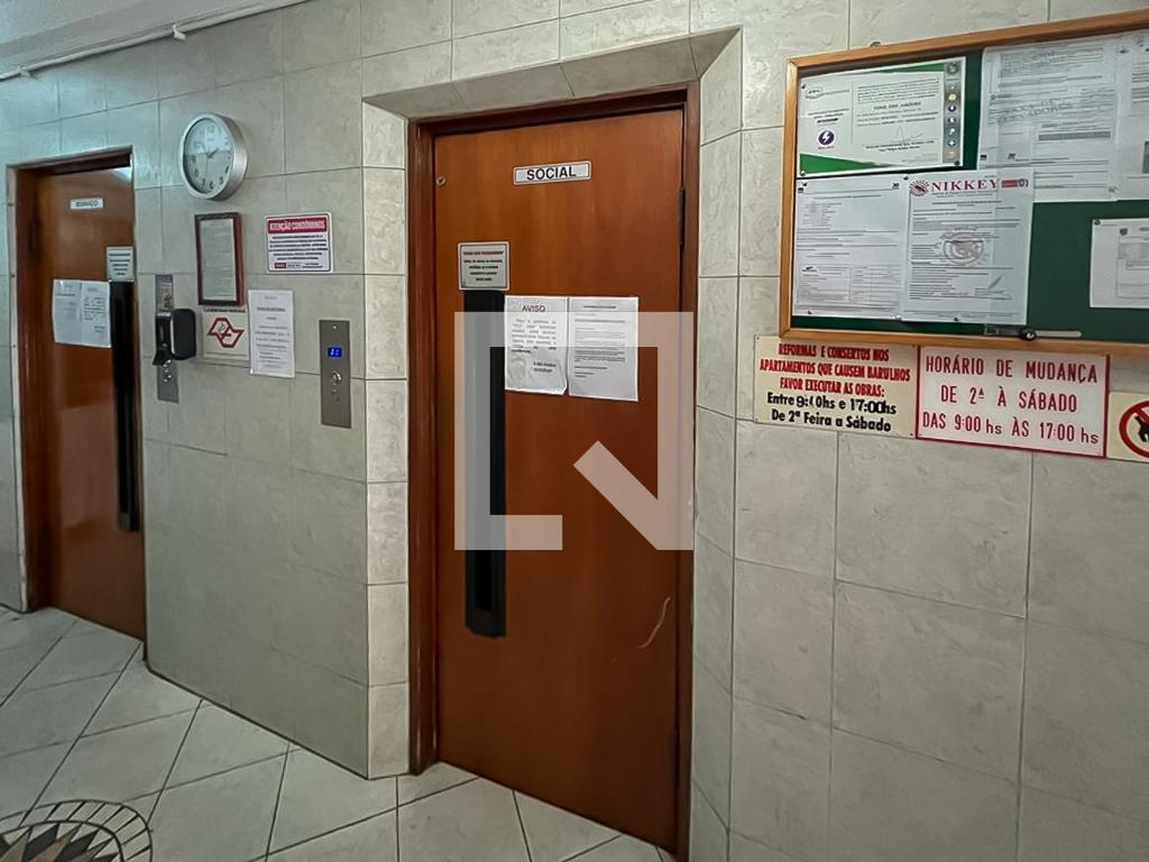 Hall social - Edifício Juazeiro