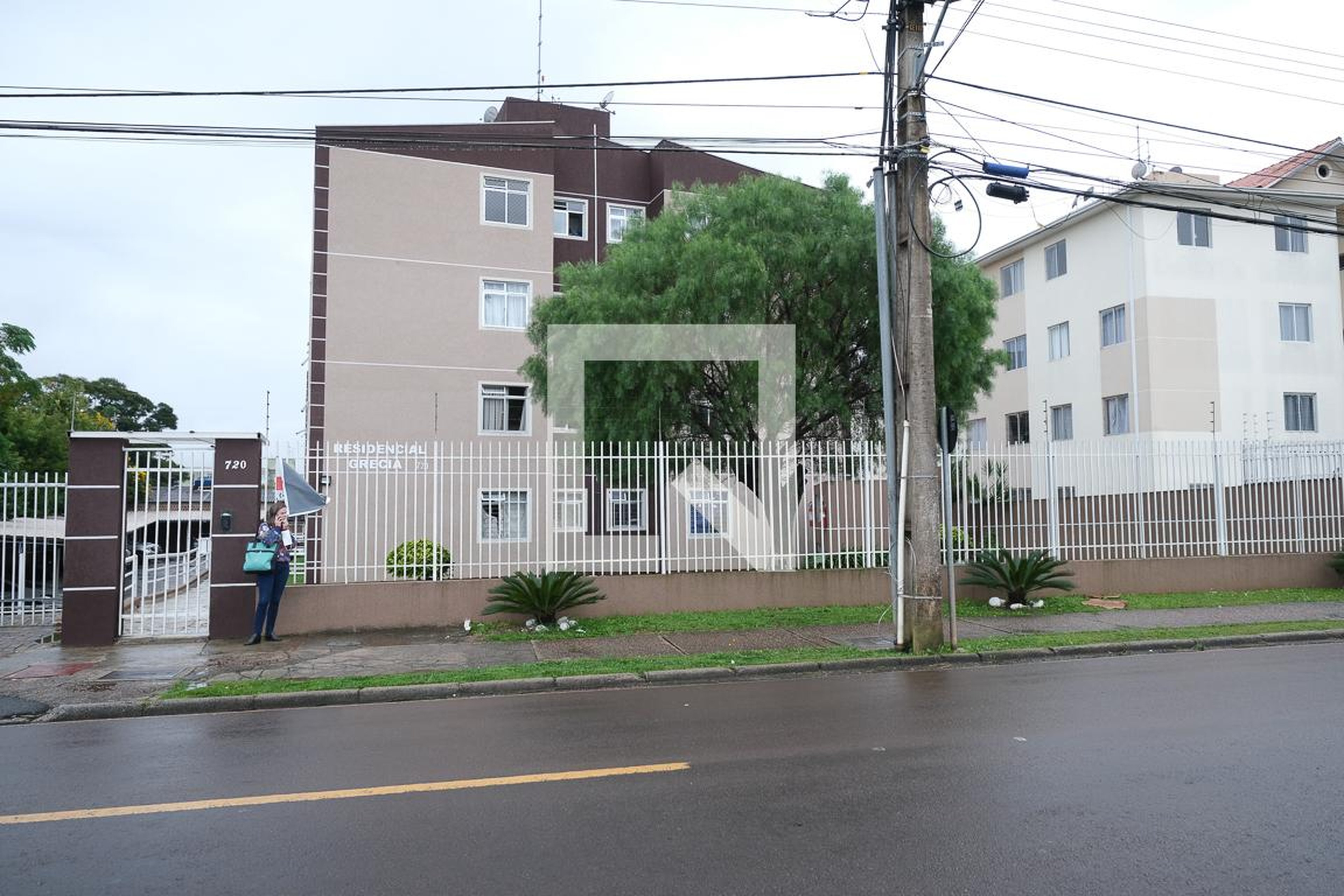 Fachada do Condomínio Residencial Grécia