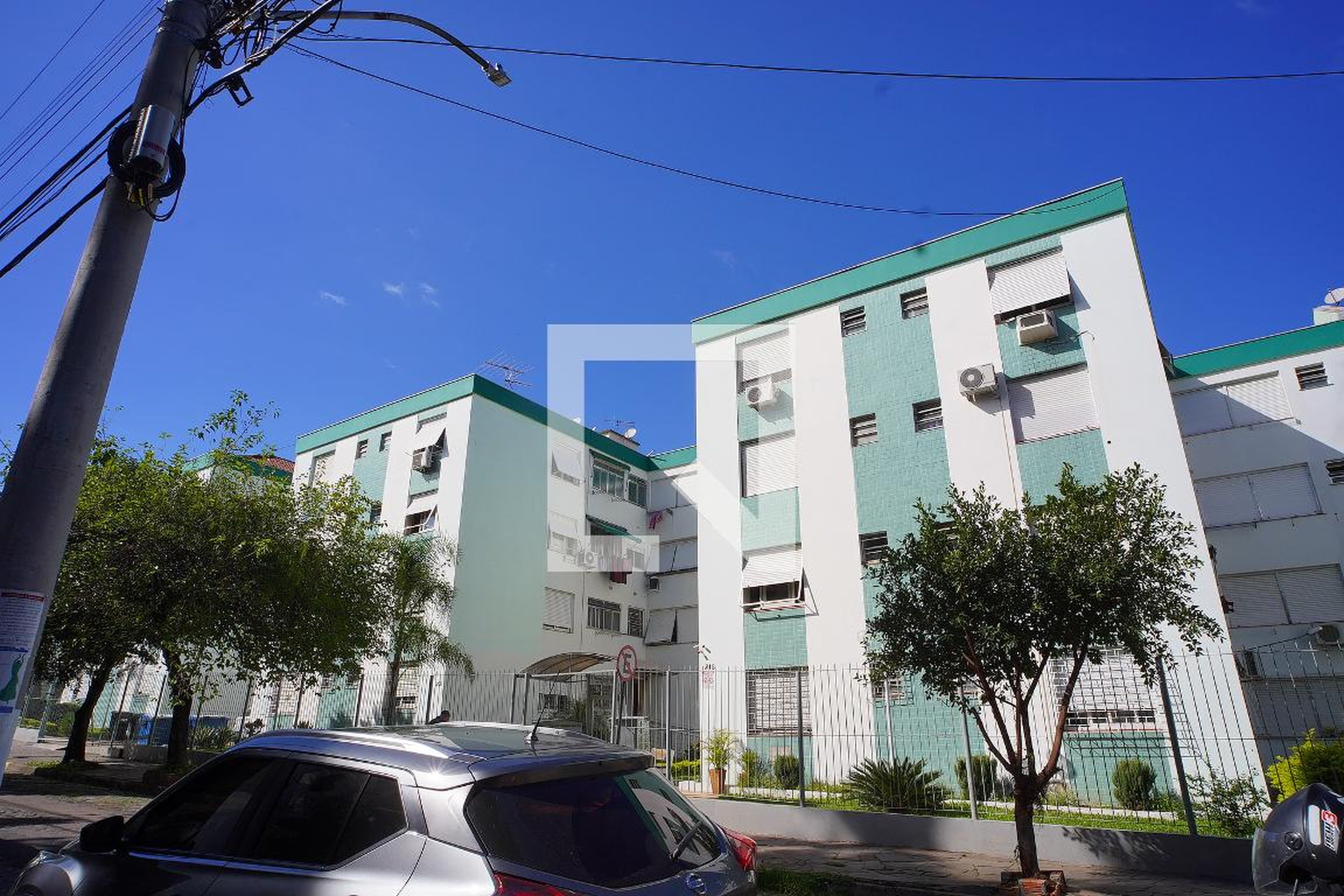 Fachada do Condomínio Condomínio Jardim de Bragança