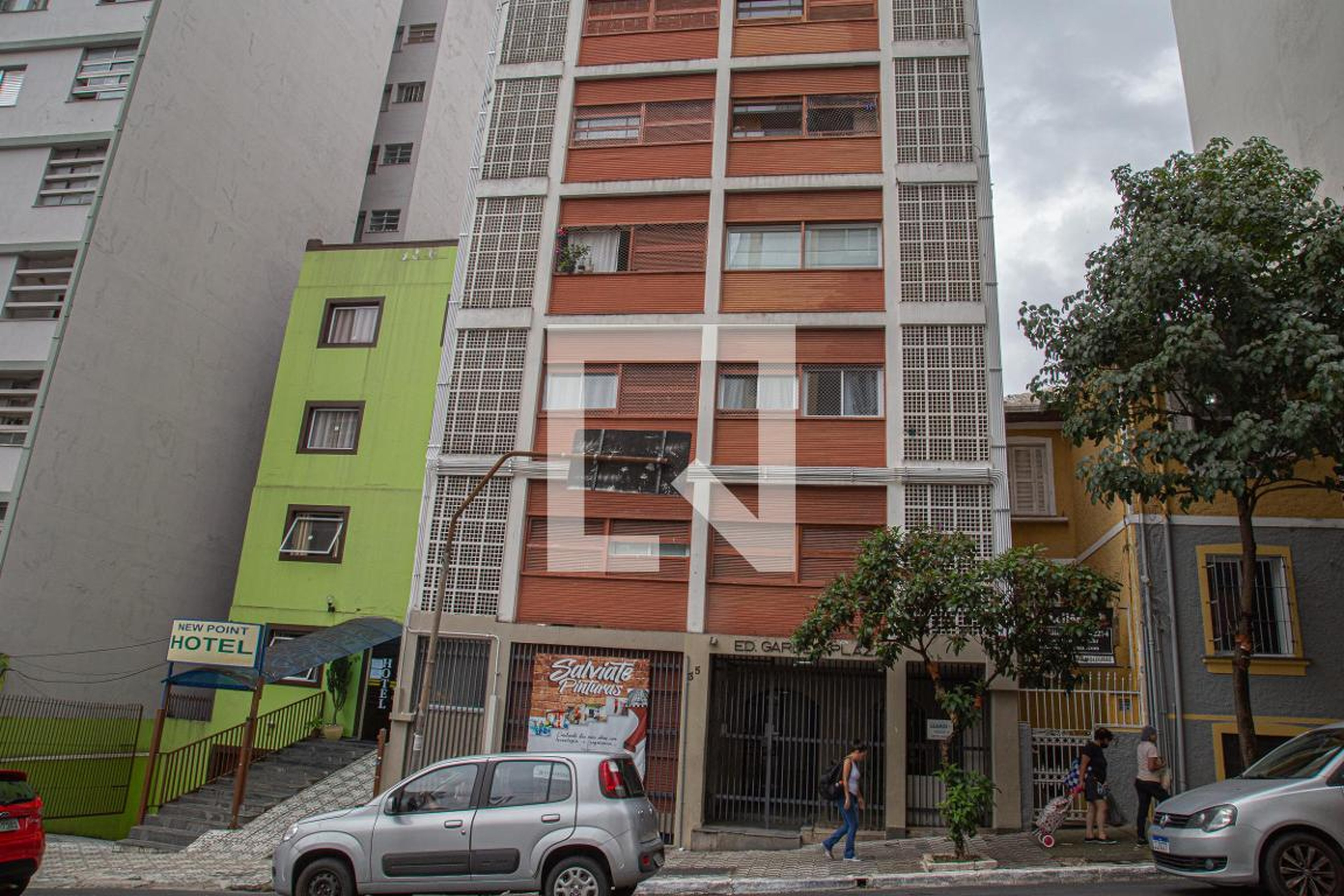 Fachada do Condomínio Condomínio Portaria