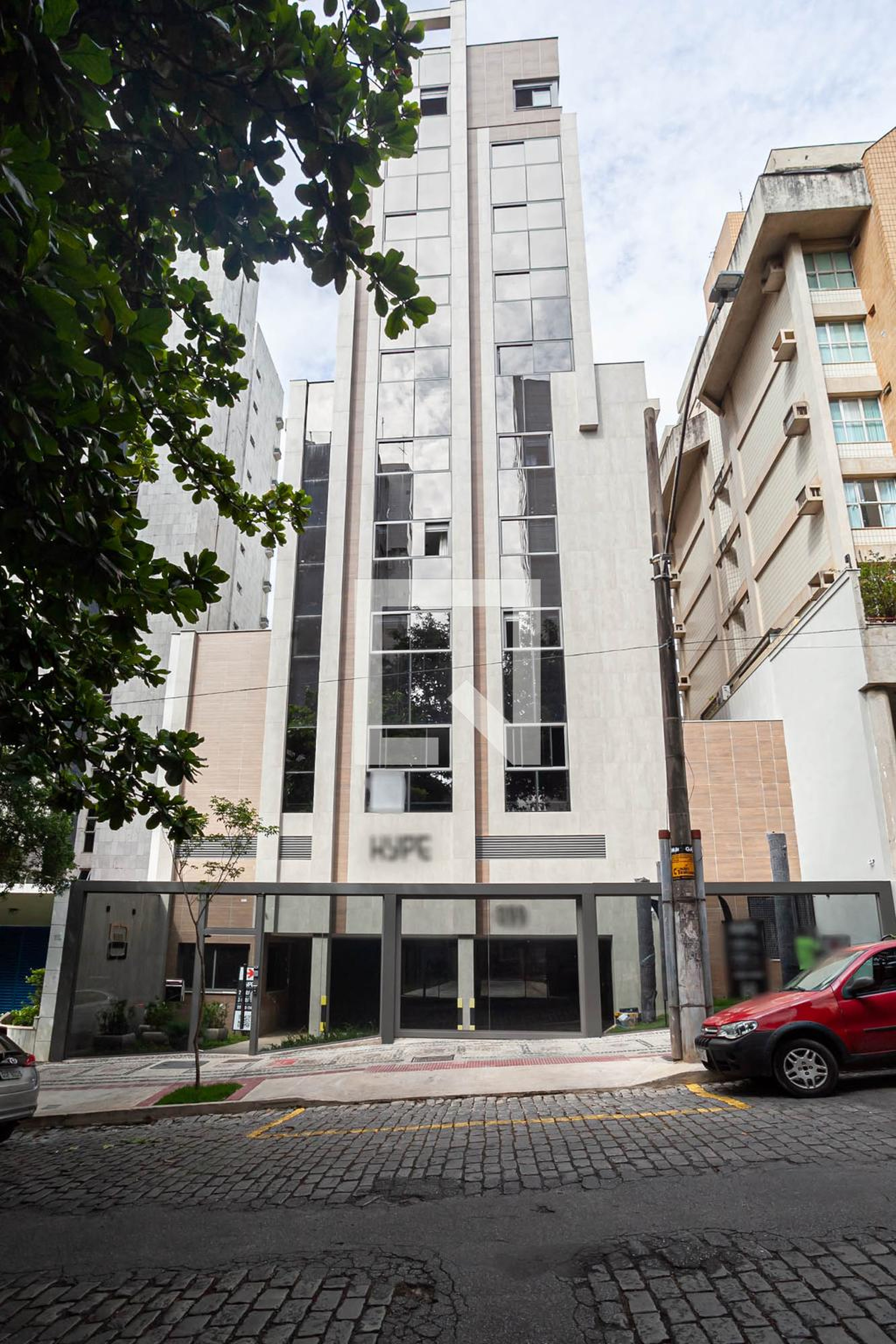 Fachada do prédio Residencial Hype