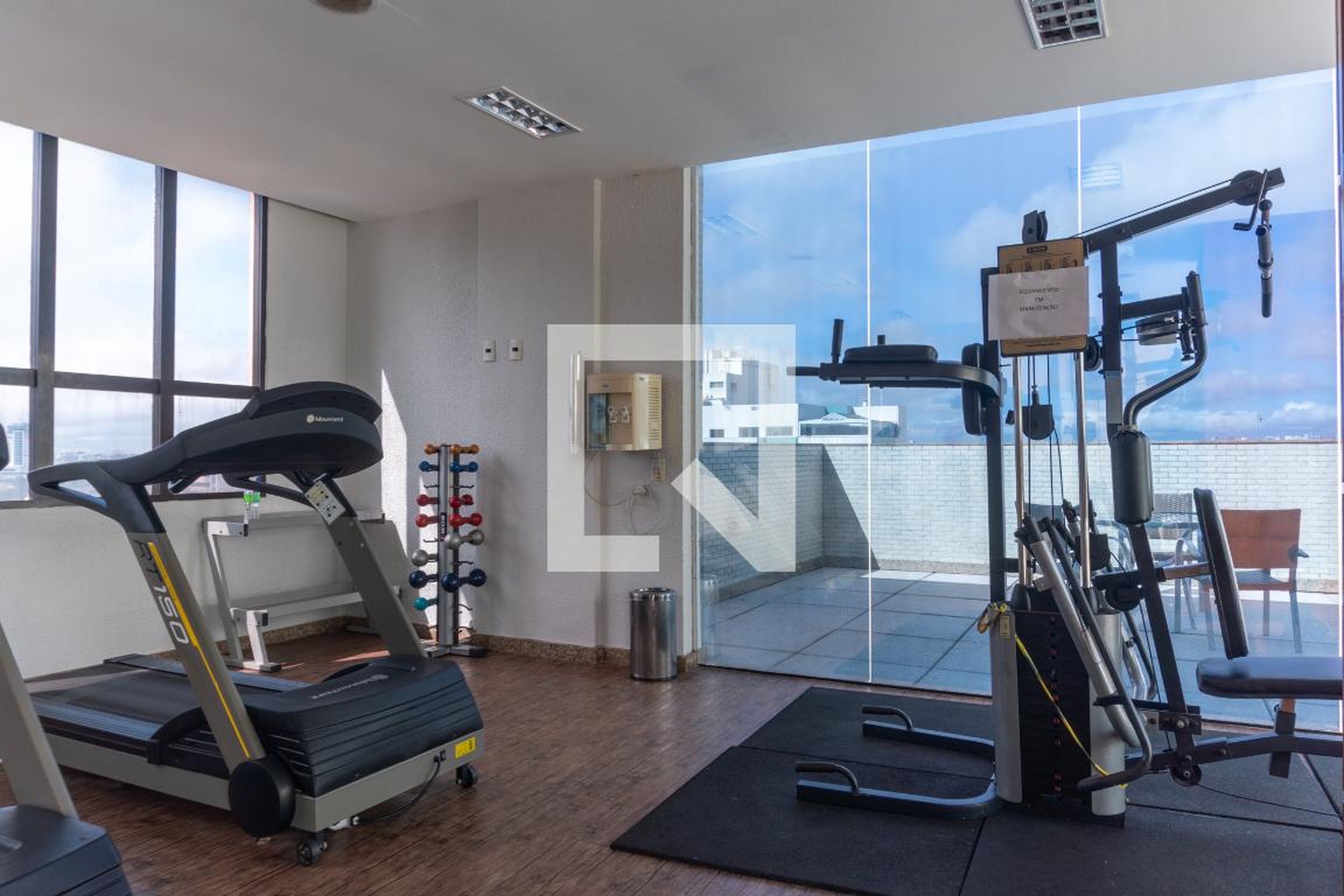 Área Comum - Academia - Comfort Hotel Taguatinga