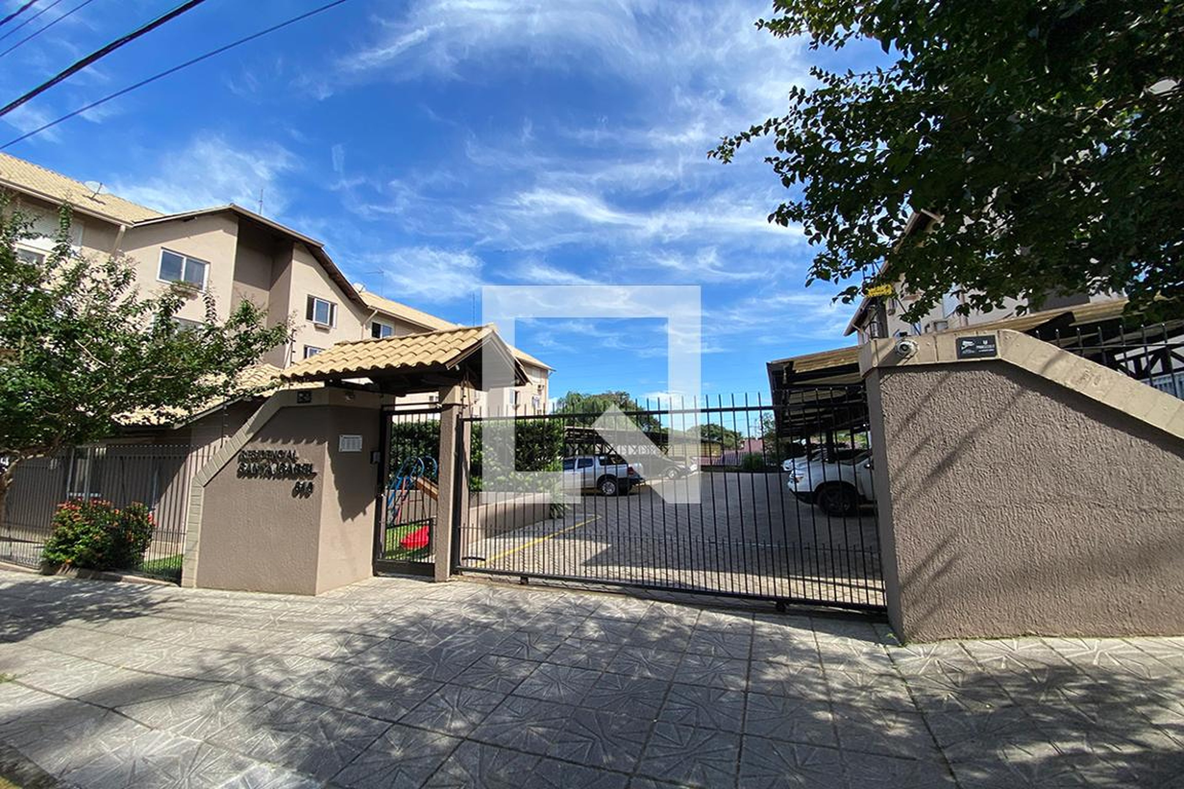 Fachada do Condomínio Residencial Santa Isabel