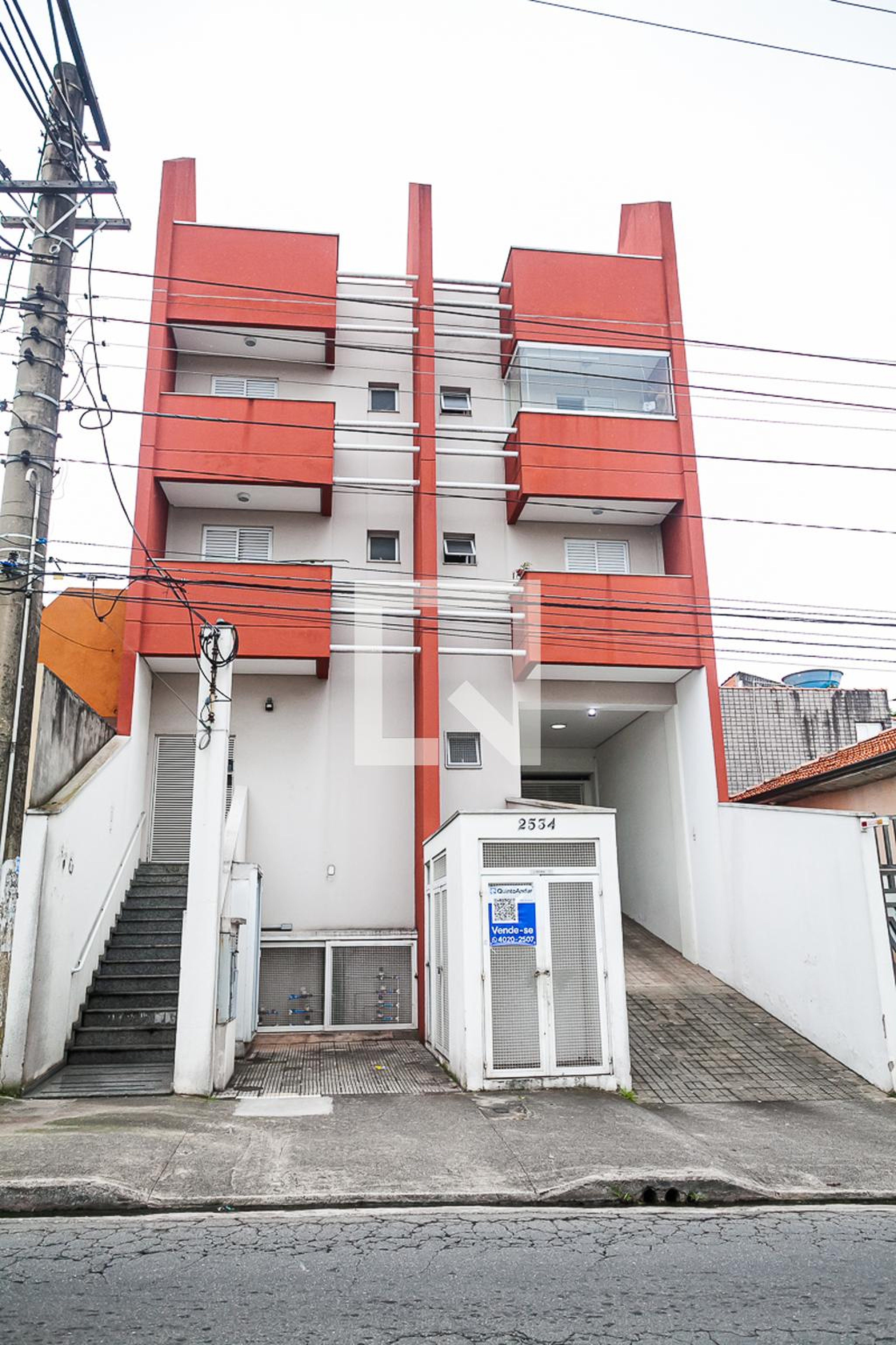 Fachada Condomínio em Rua Oratório, 2534