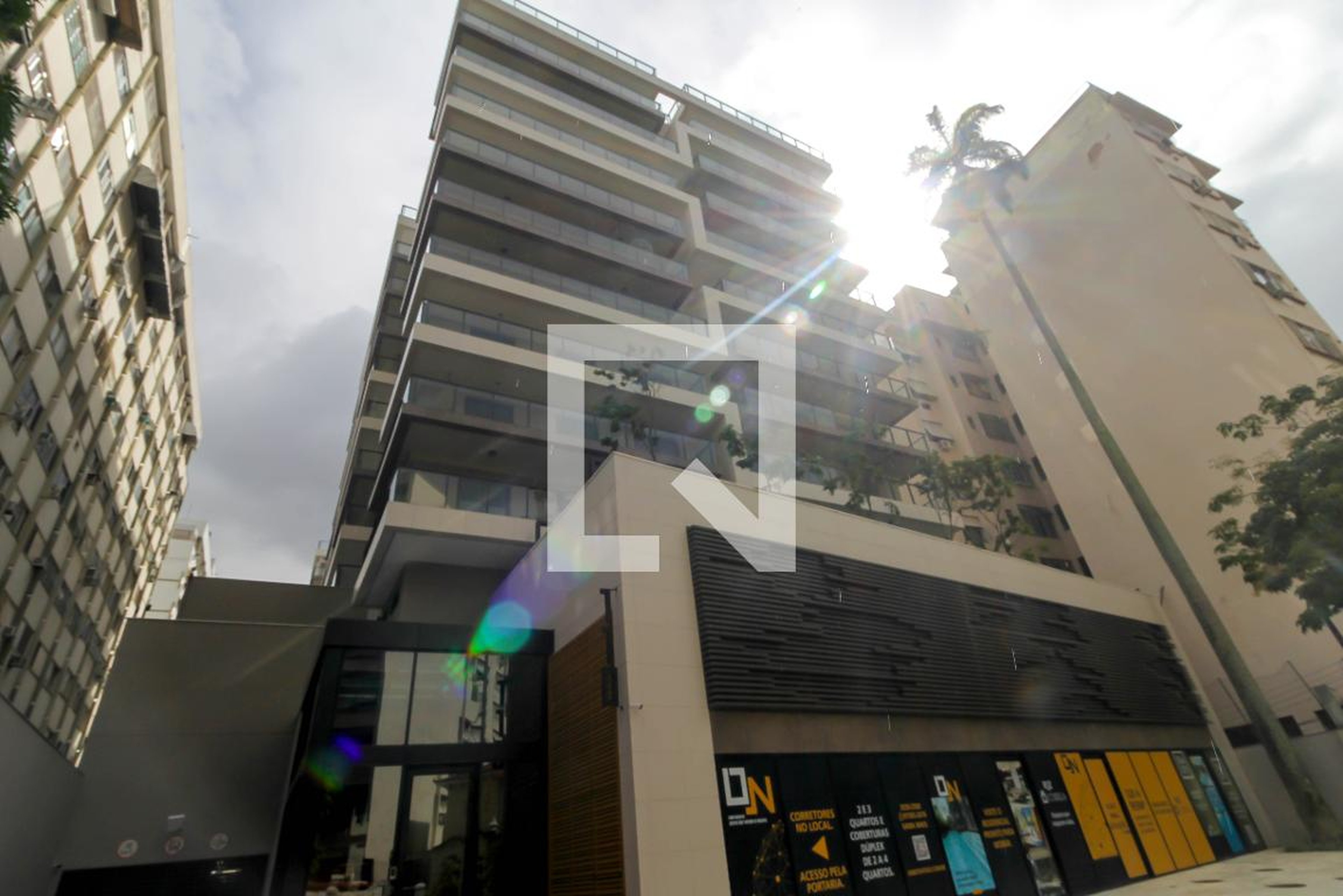 Fachada do Condomínio Condomínio ON