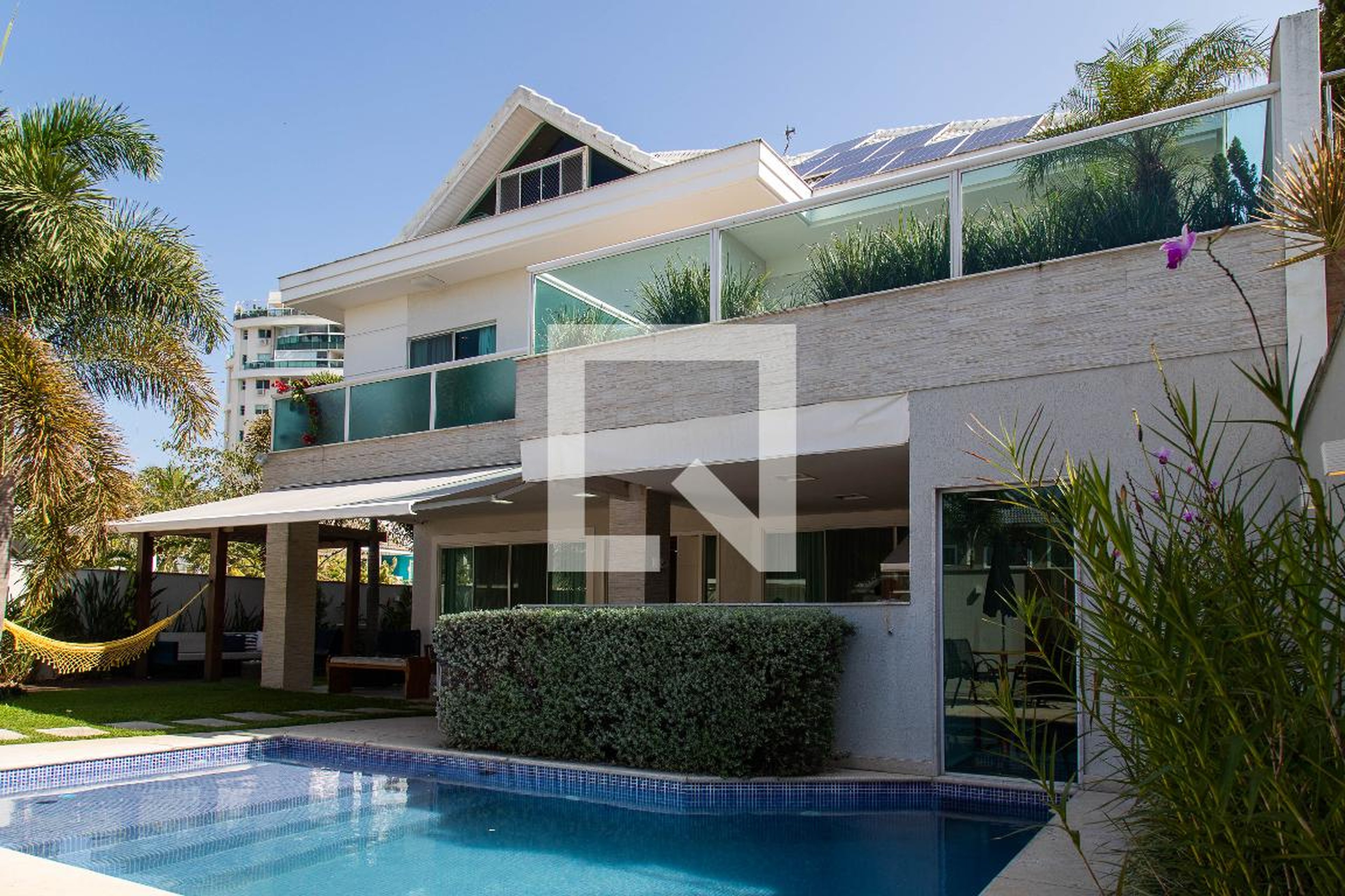 Fachada Condomínio Blue Houses