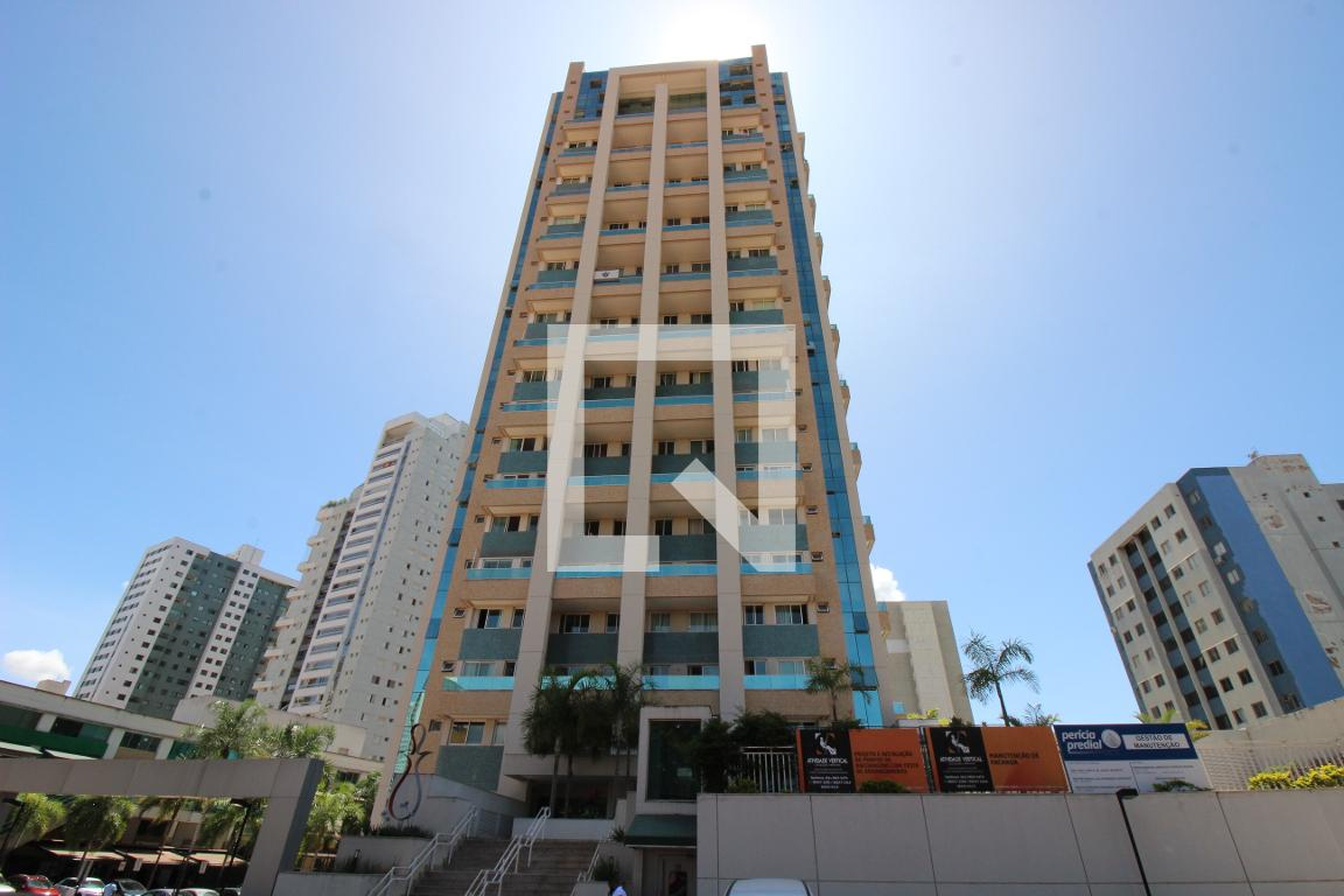 Fachada Condomínio Park Style Mall & Residence