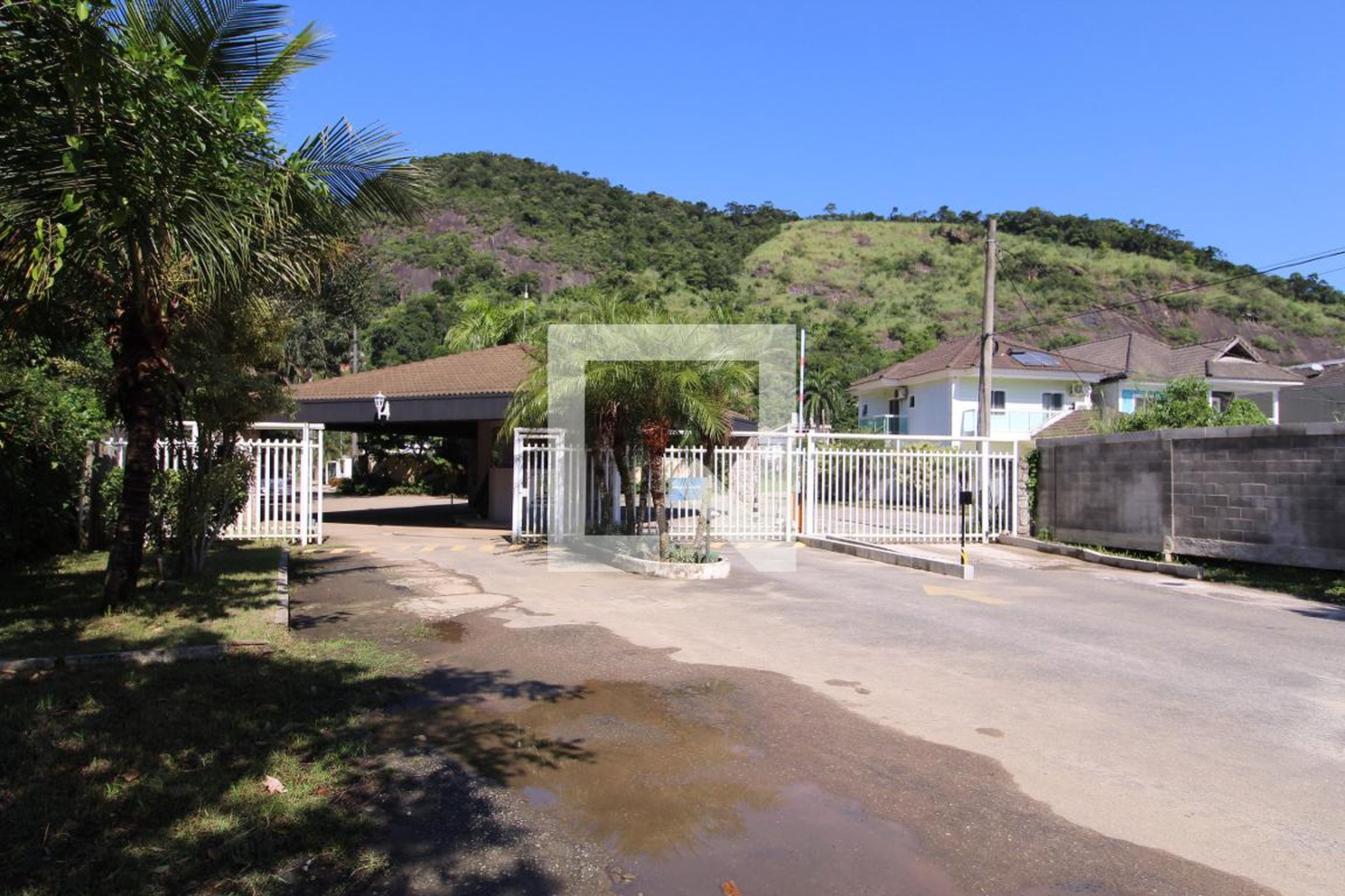 Fachada do Condomínio Condomínio Alameda do Jequitibá