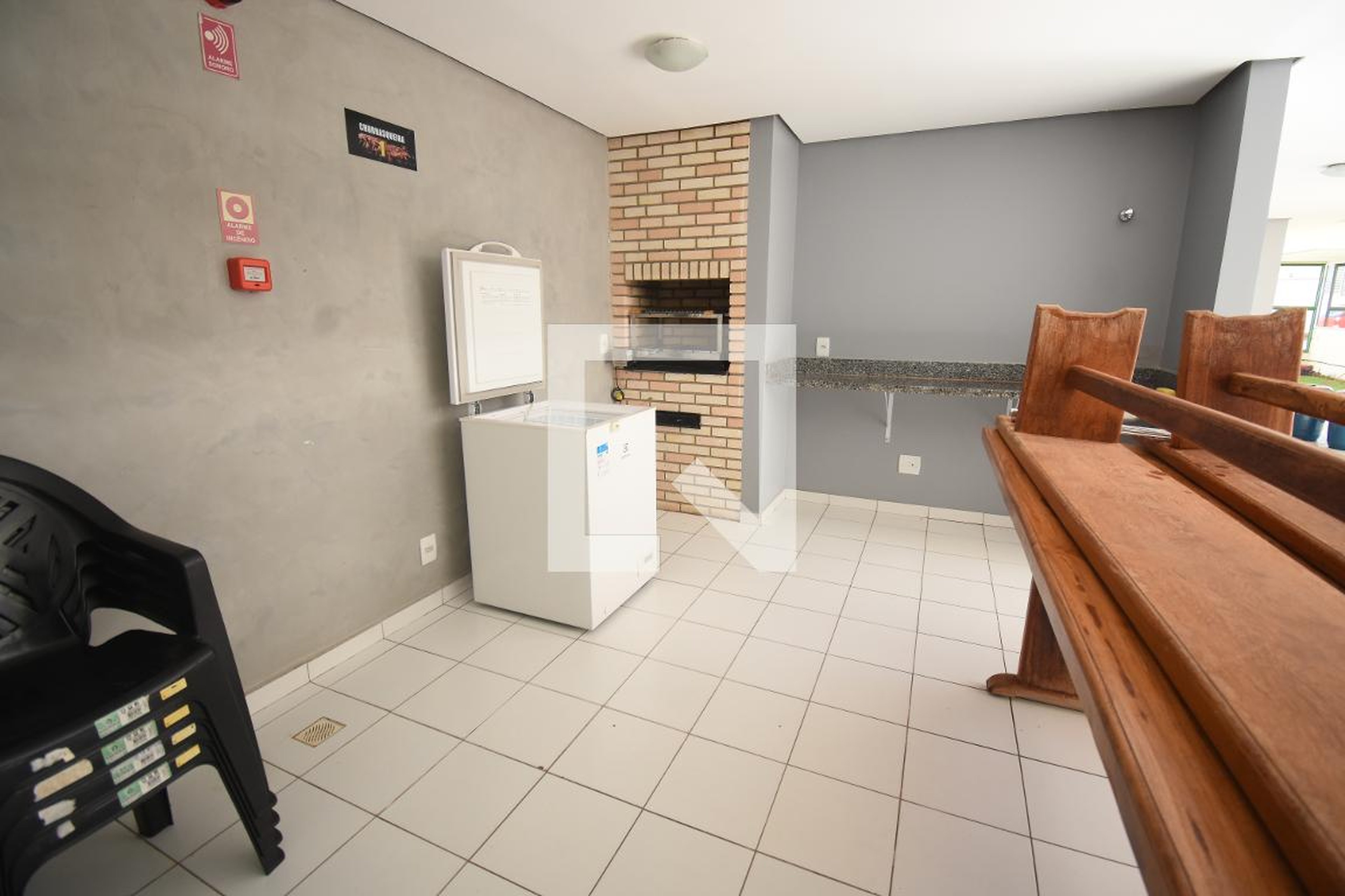 Área comum - Churrasqueira - 