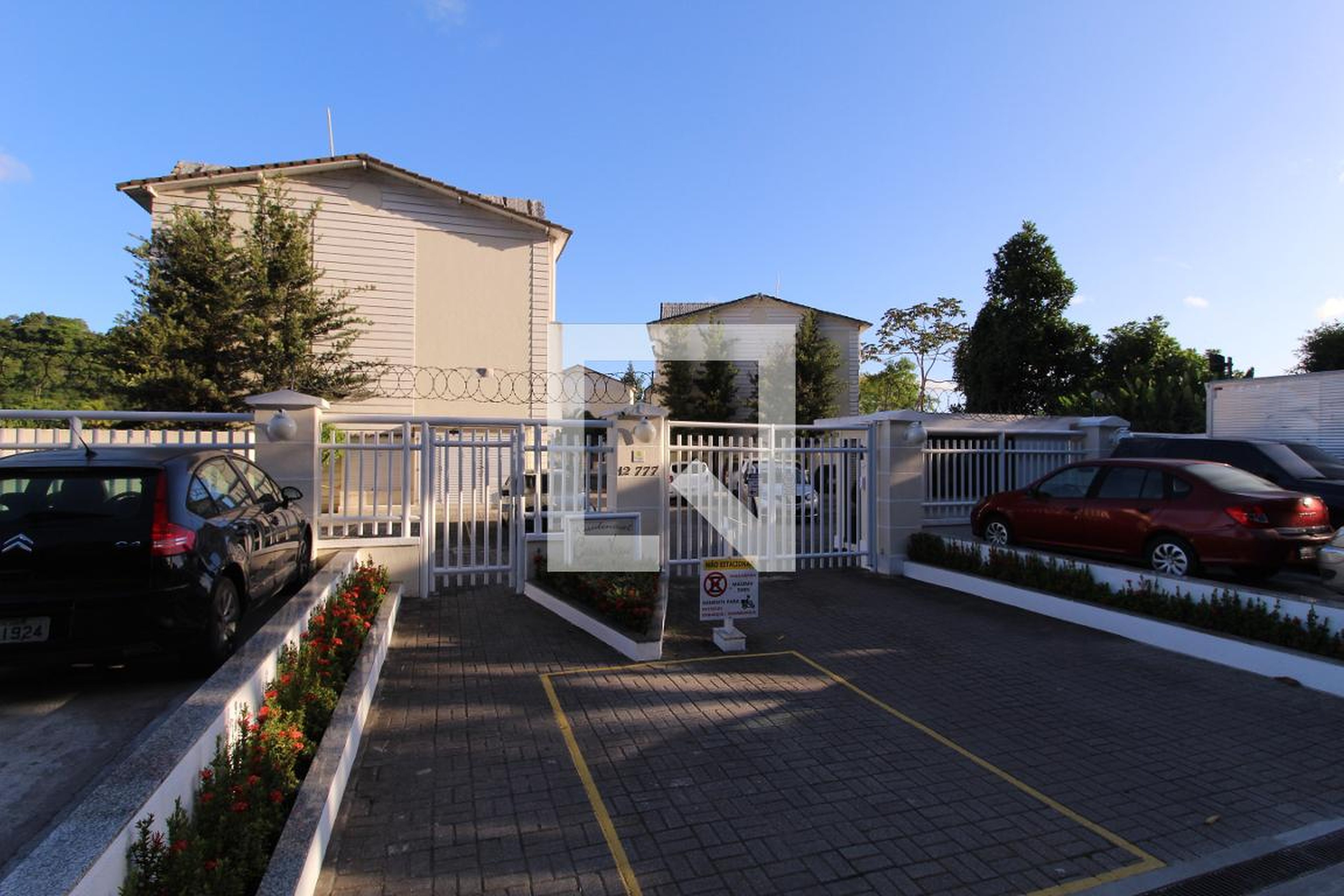 Fachada do Condomínio Residencial Casas Vogue