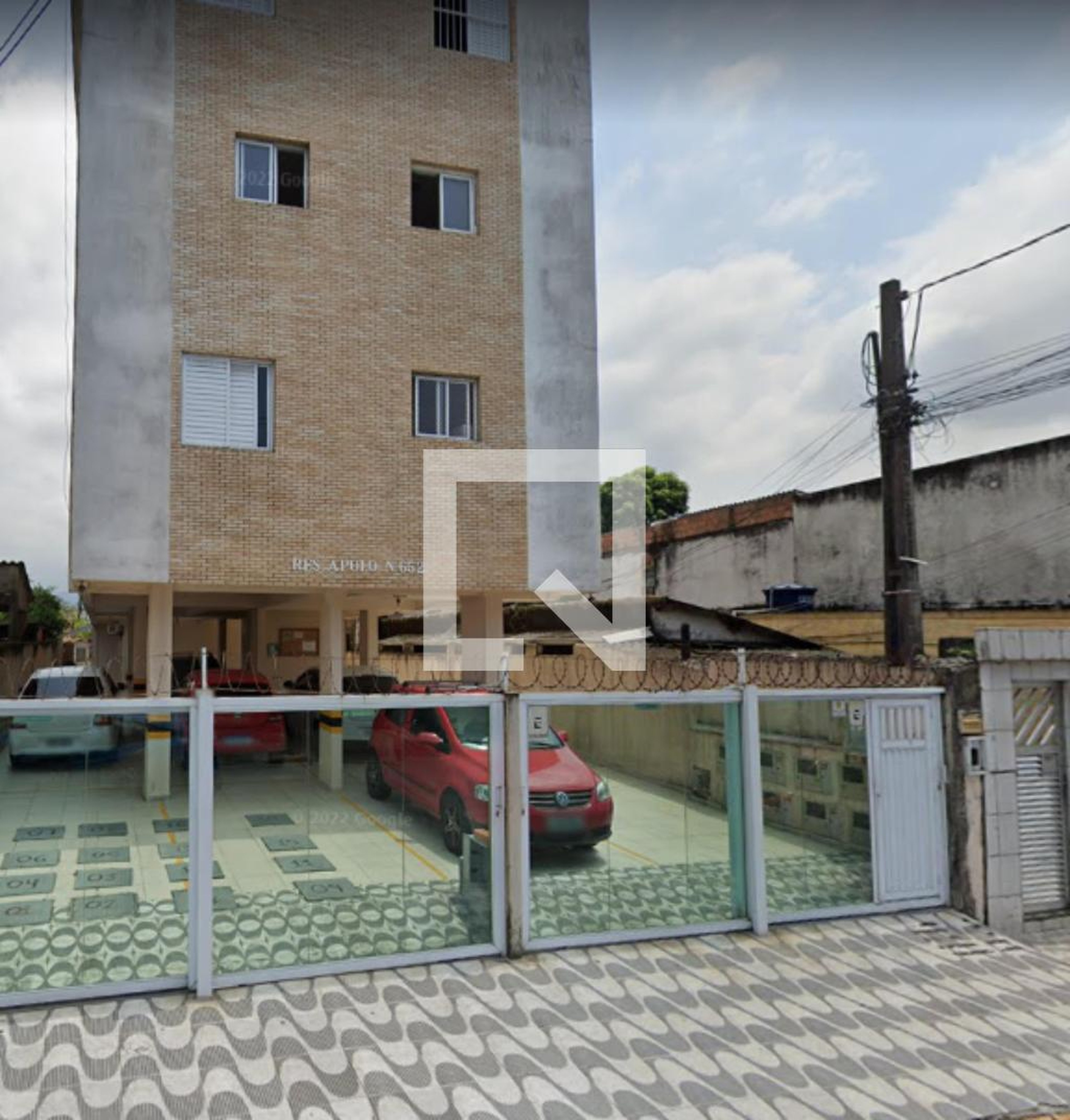 Fachada do Prédio Residencial Apolo