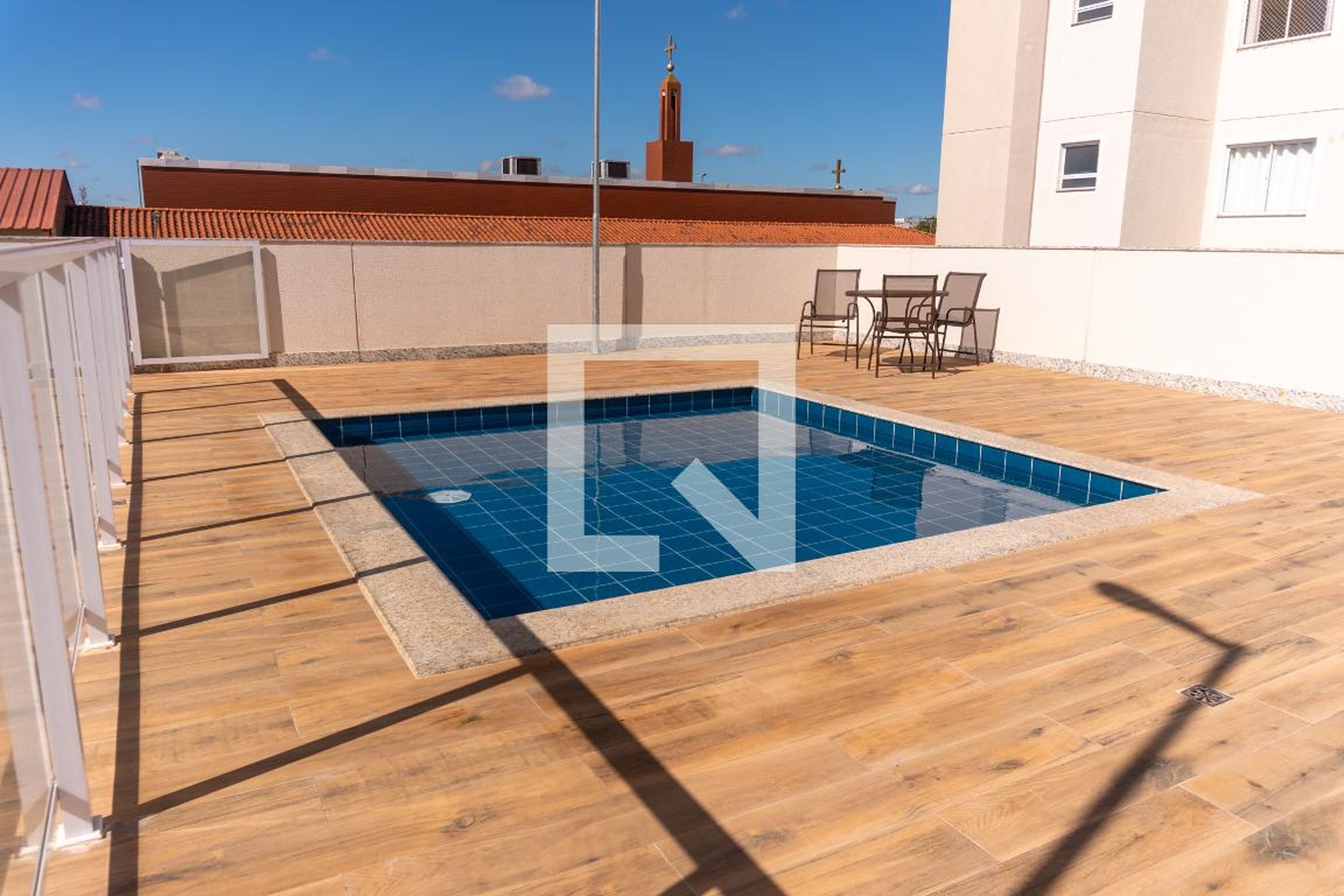 Área Comum - Piscina Infantil Condomínio Bela Alvorada