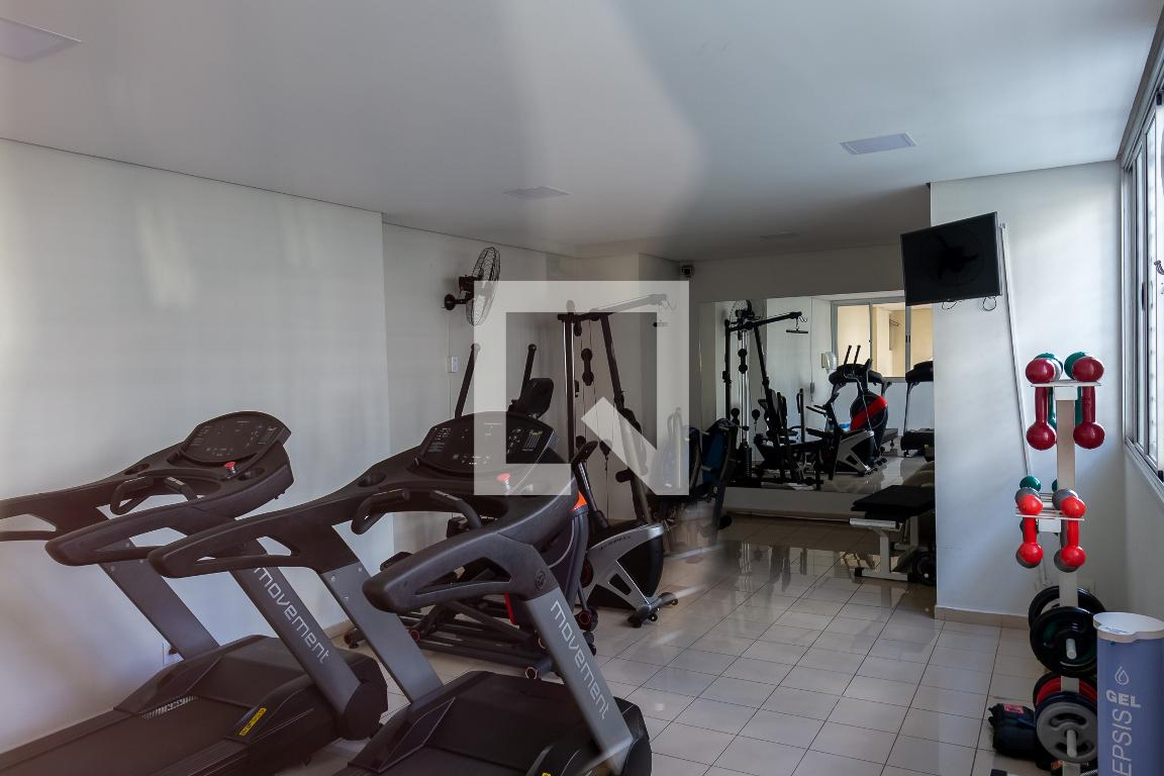 Área comum - Academia - Residencial Jardim da Serra