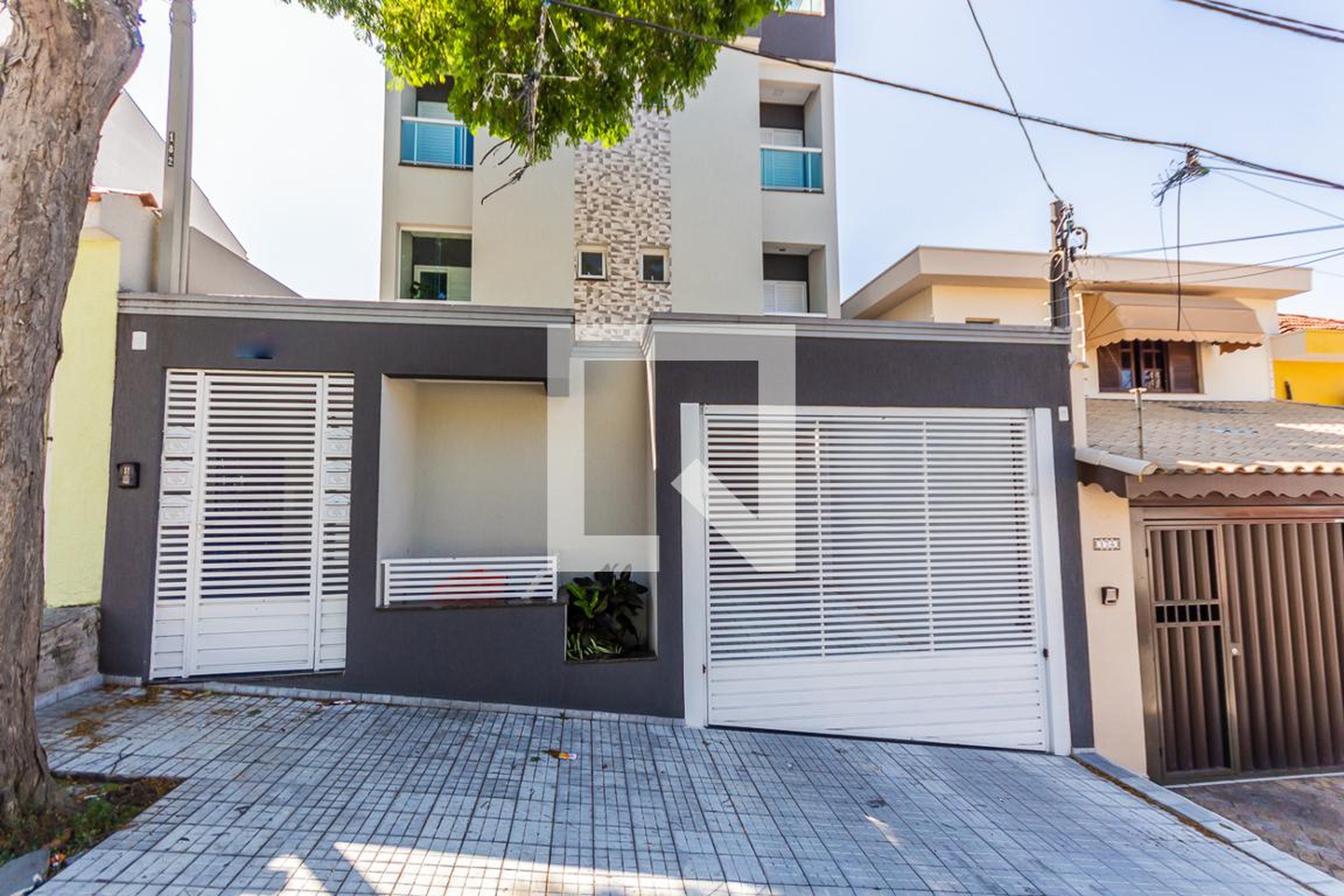 Fachada Condomínio em Rua Gibraltar, 182
