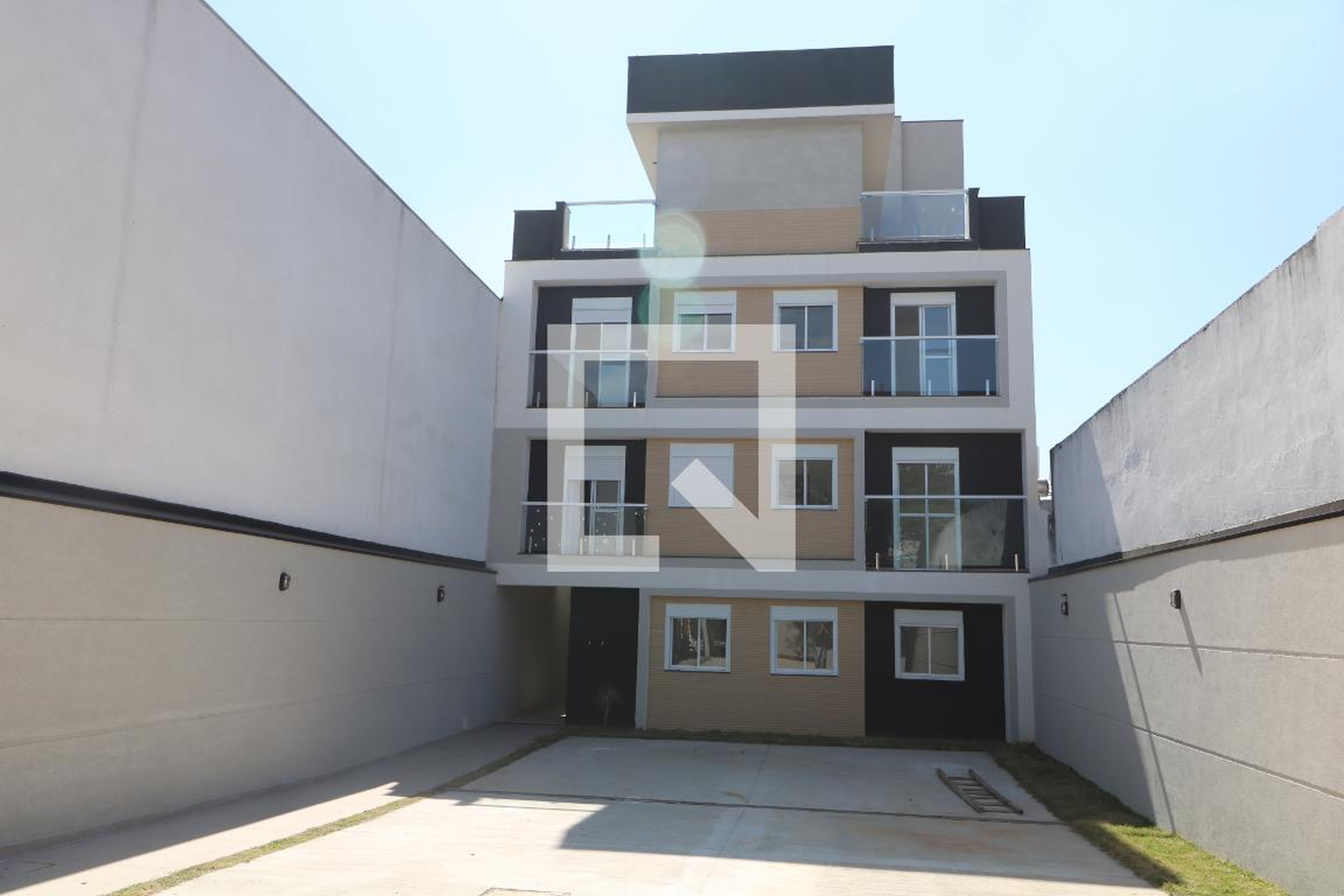 Fachada do Condomínio Residencial Bella