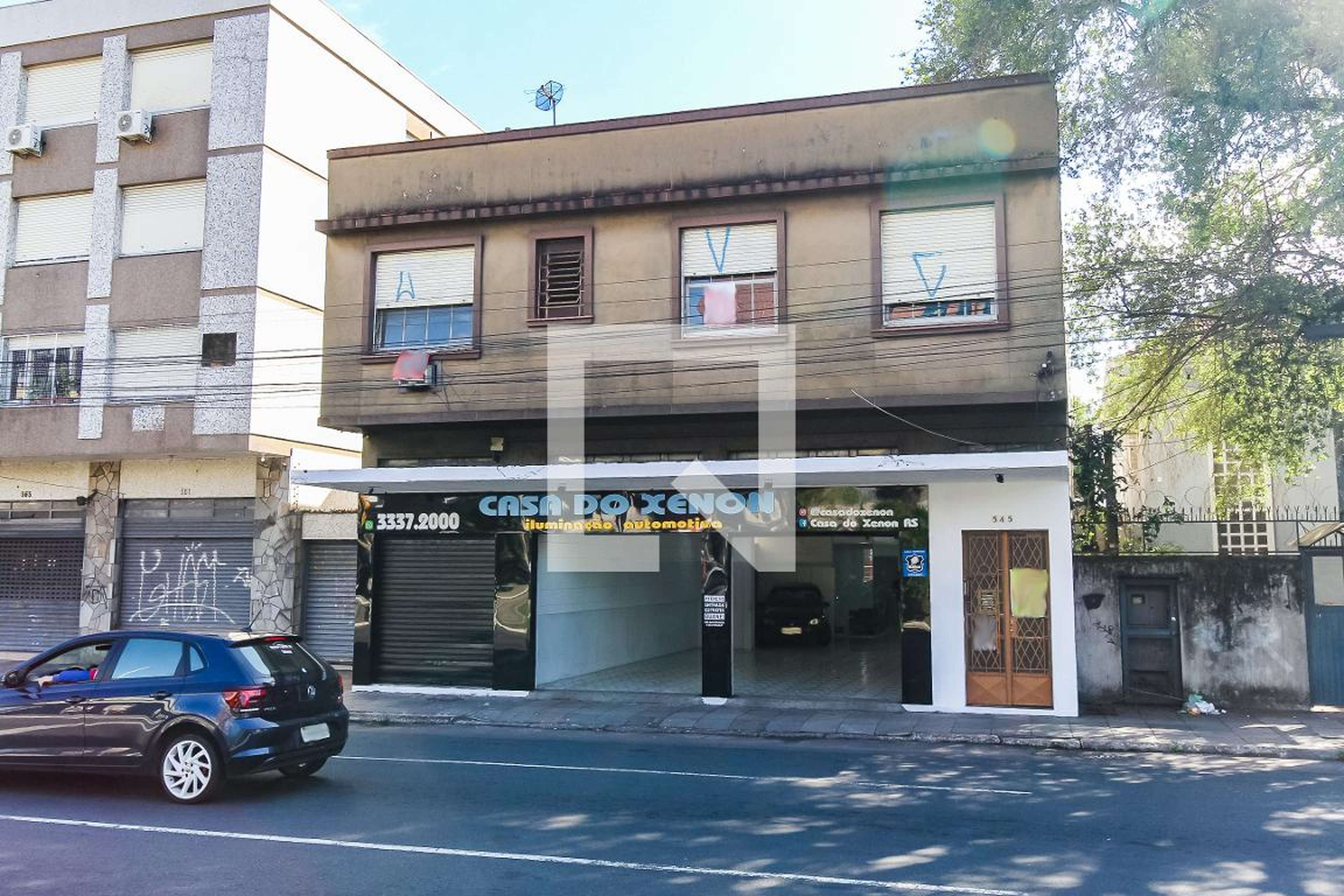 Fachada Condomínio em Avenida Benjamin Constant, 545