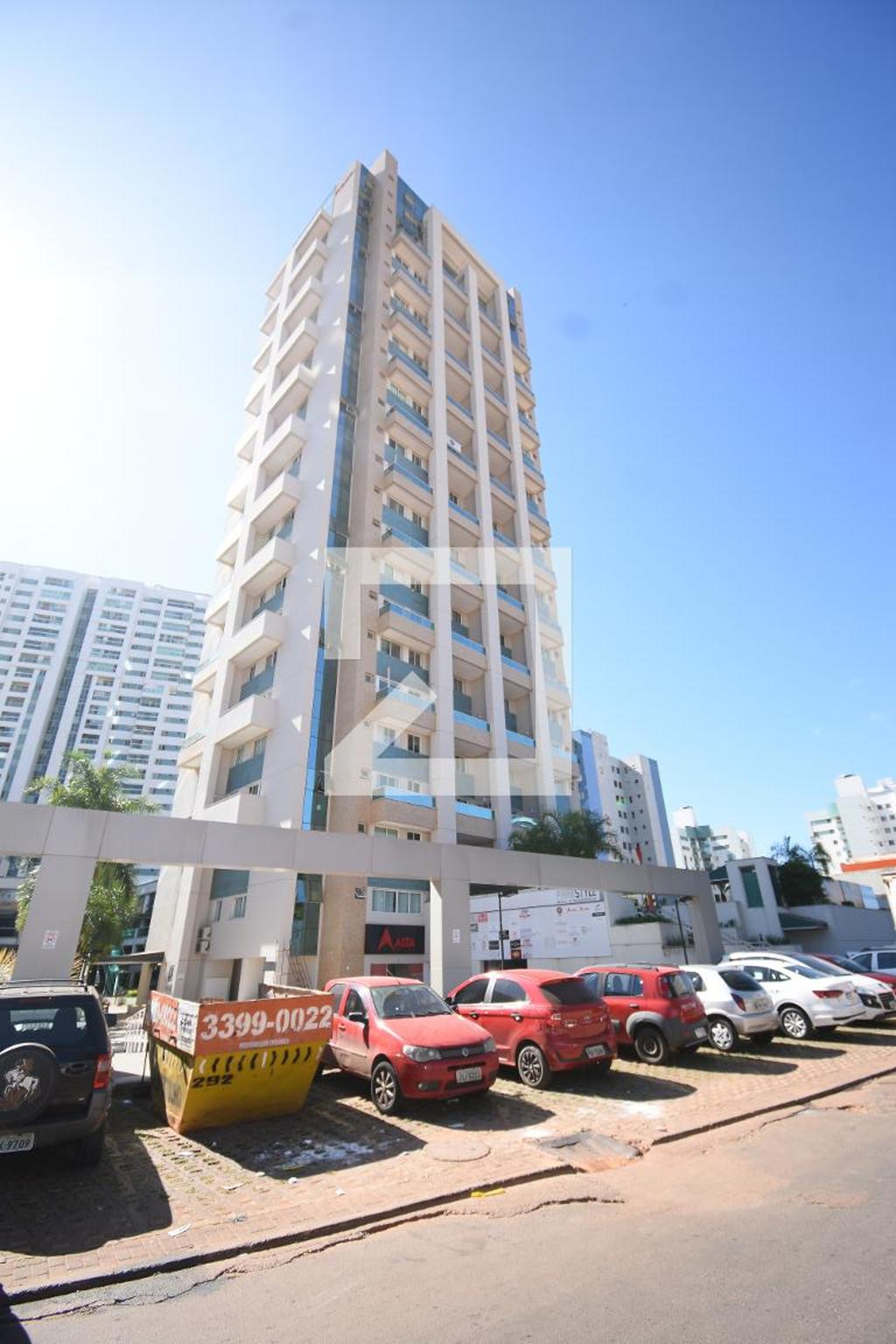 Fachada Condomínio em Rua 25 Sul, lote 30