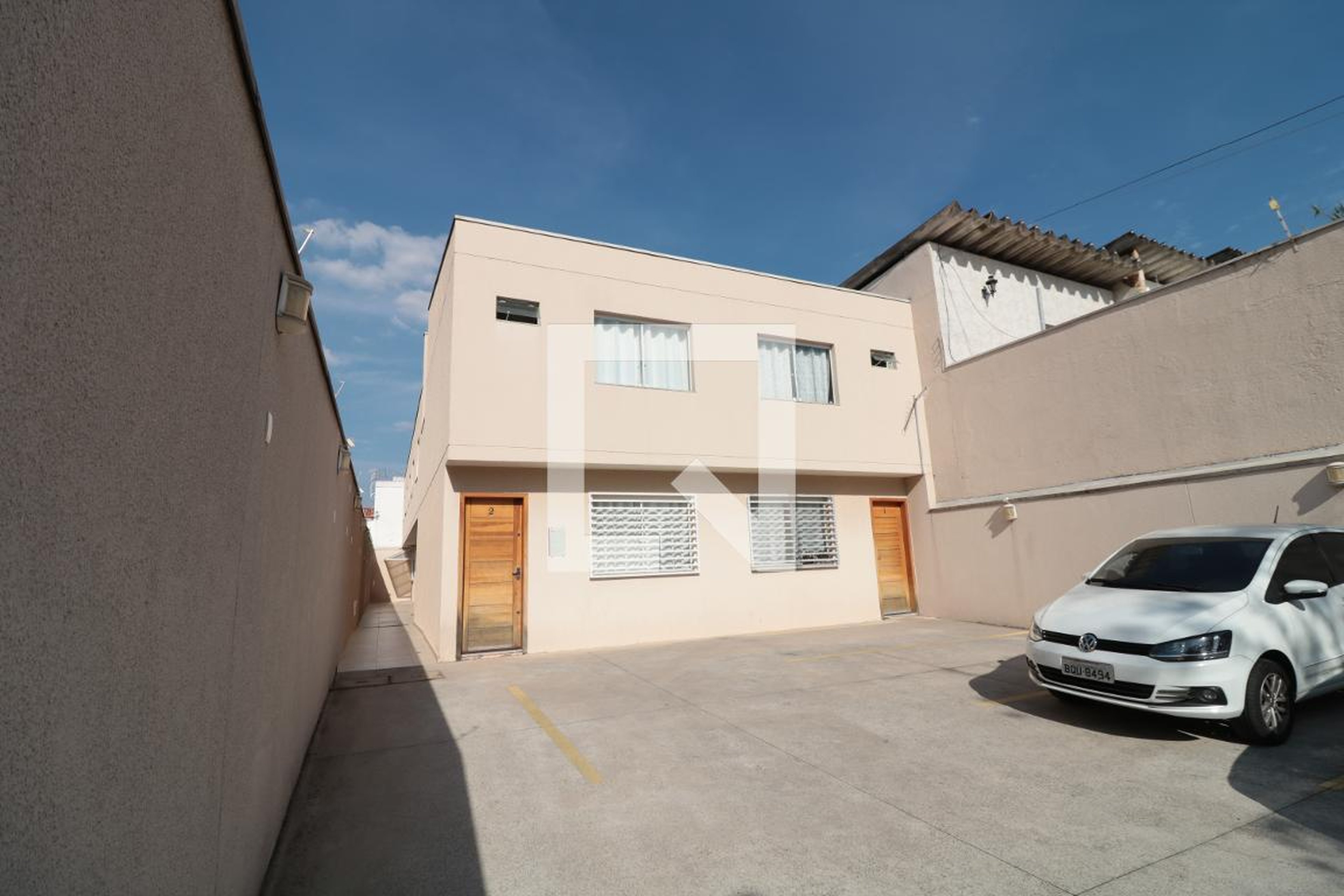 Fachada do Condomínio Residencial Paulina