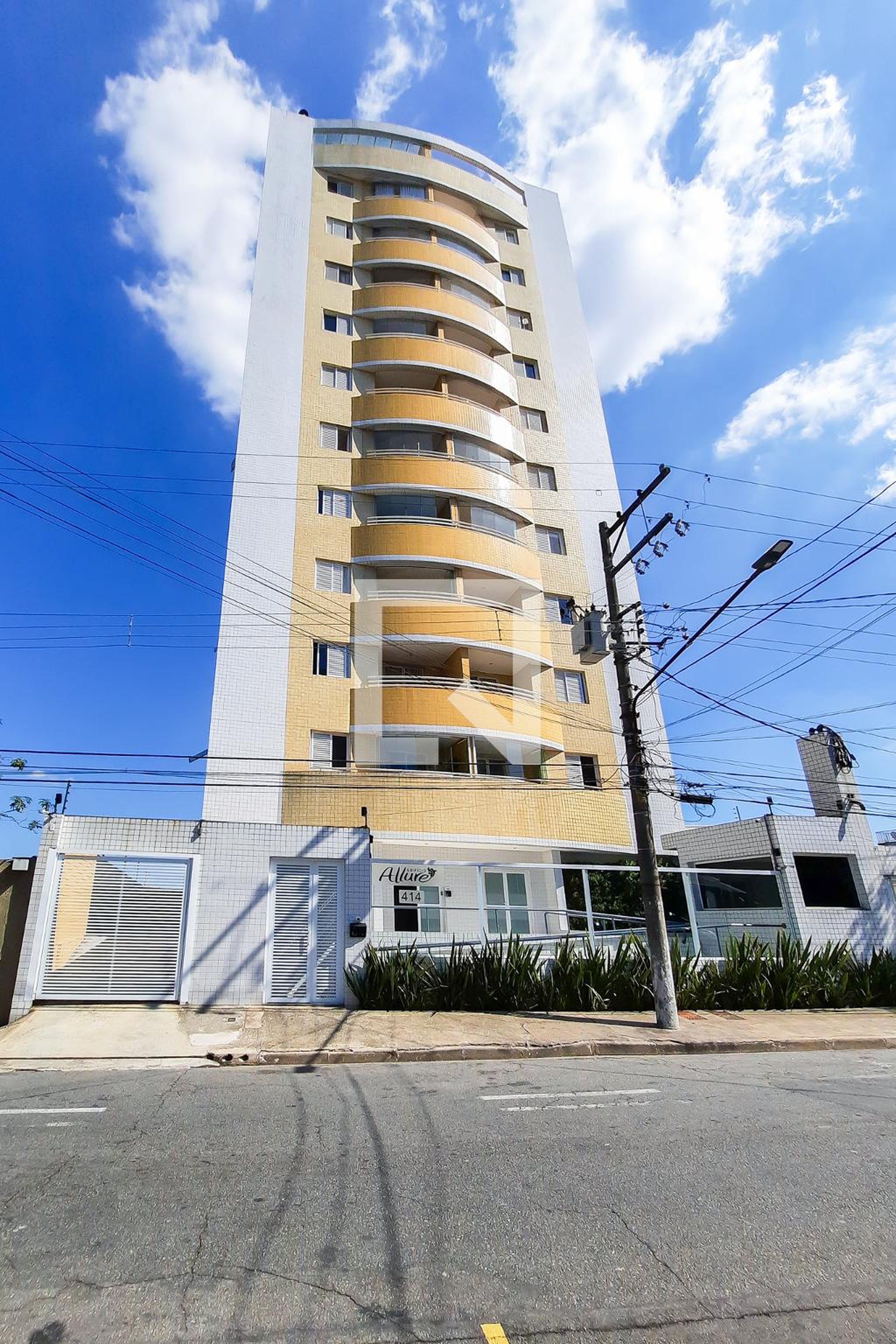 Fachada do Condomínio Edifício Allure