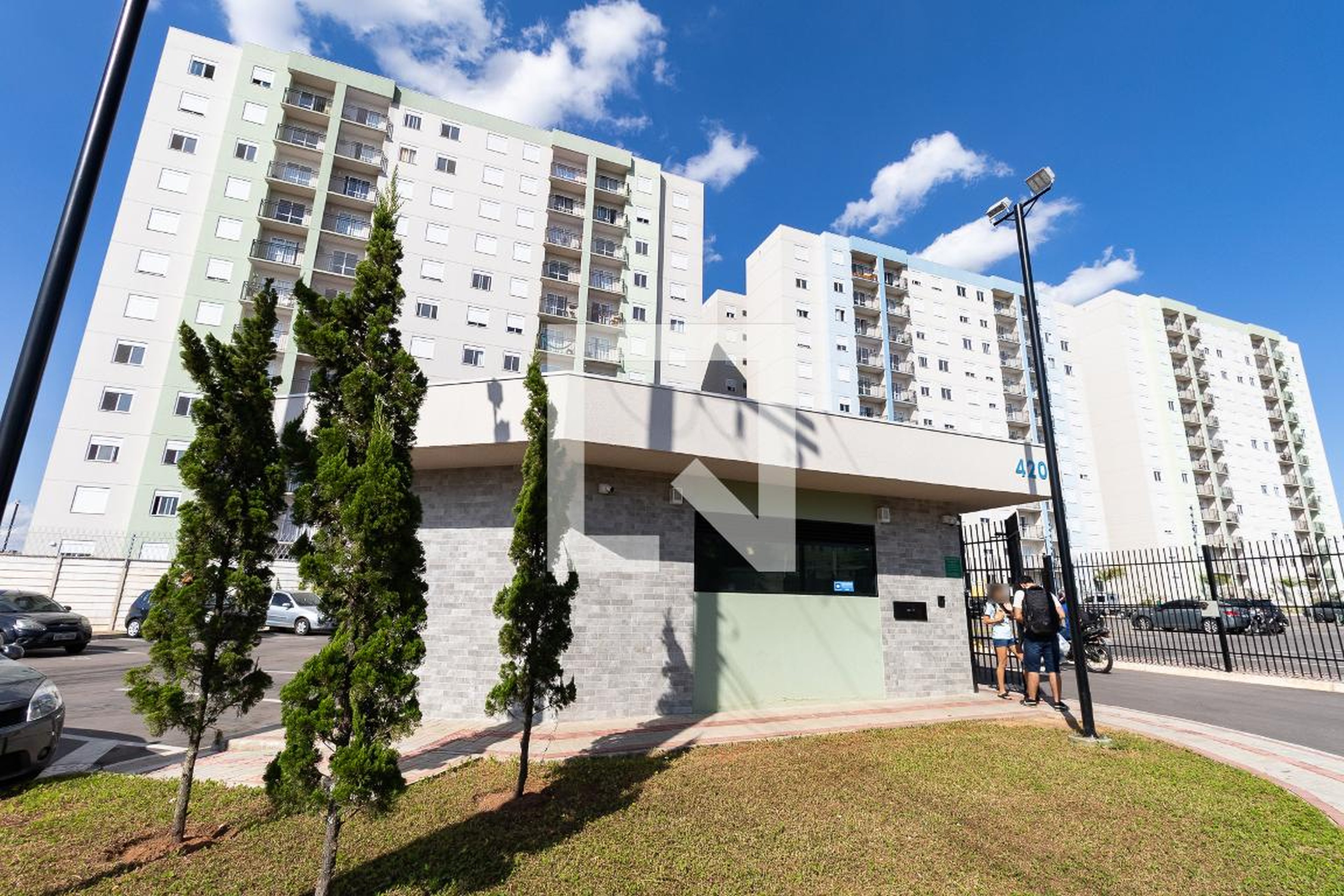 Fachada do Condomínio Residencial Conquista Agapeama