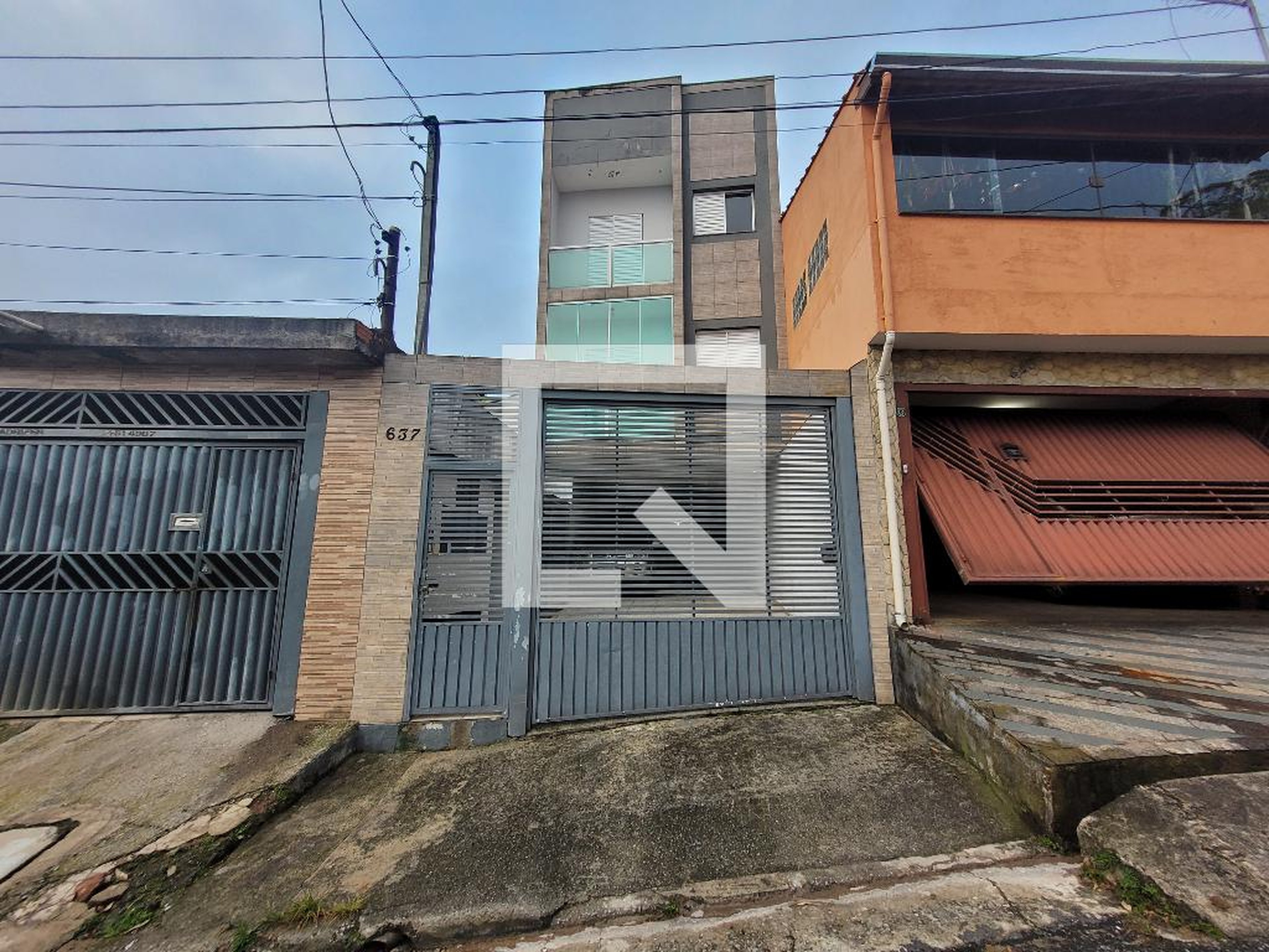 Fachada Condomínio em Alameda Sebastião do Amaral, 637