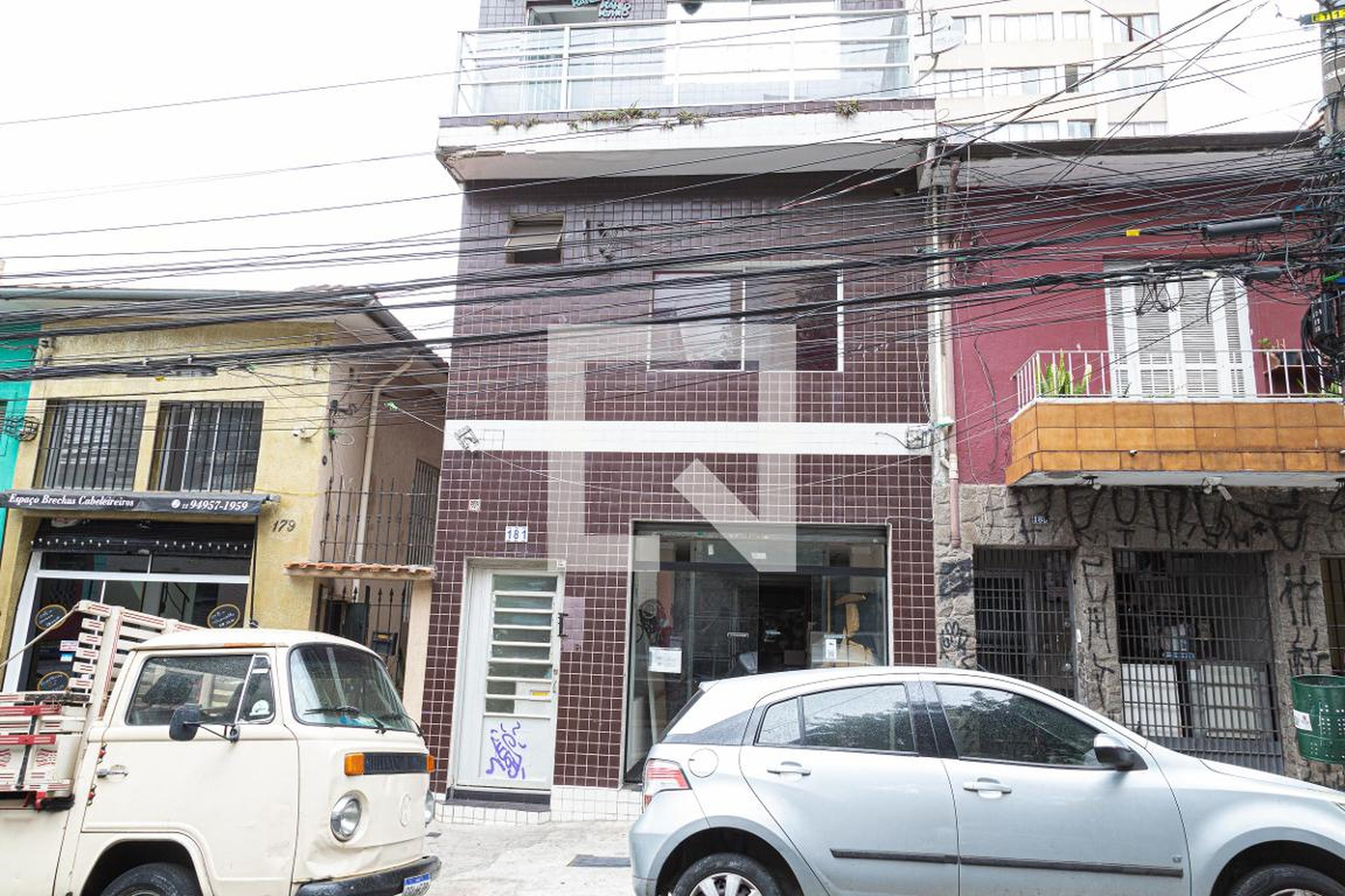 Fachada do Prédio Condomínio em Rua Conselheiro Carrão, 181