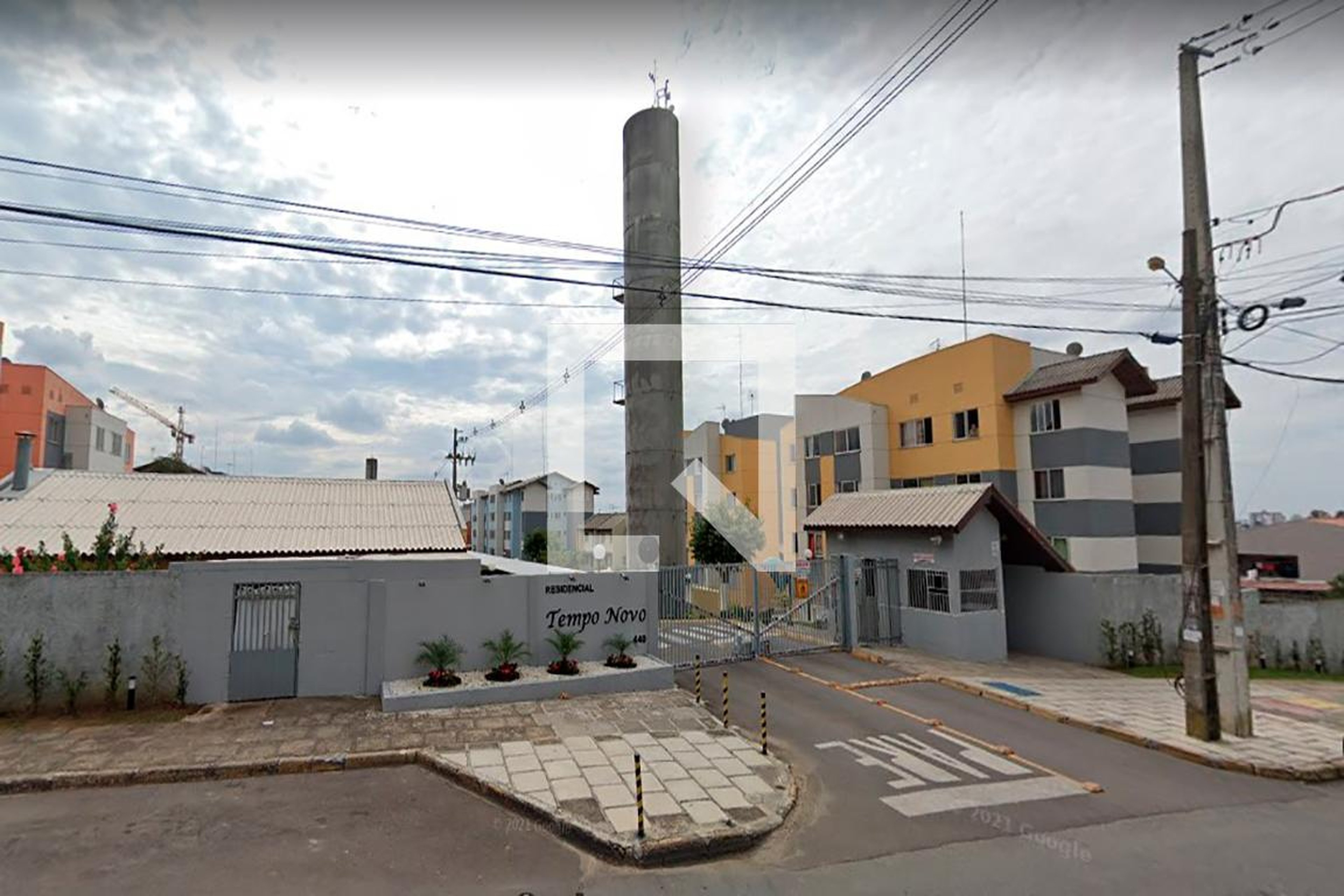 Fachada do Condomínio Residencial Tempo Novo