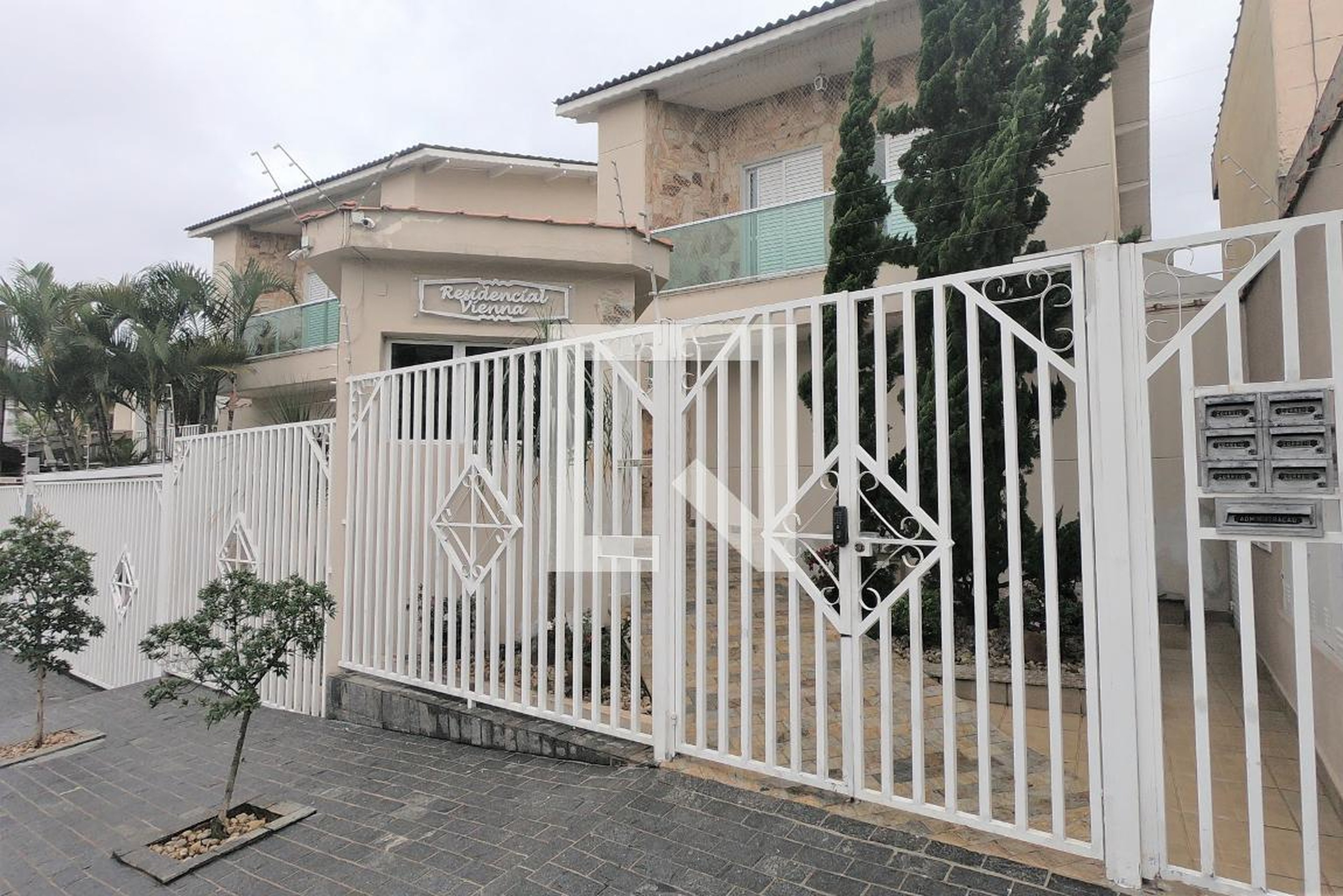 Fachada do Condomínio Residencial Vienna