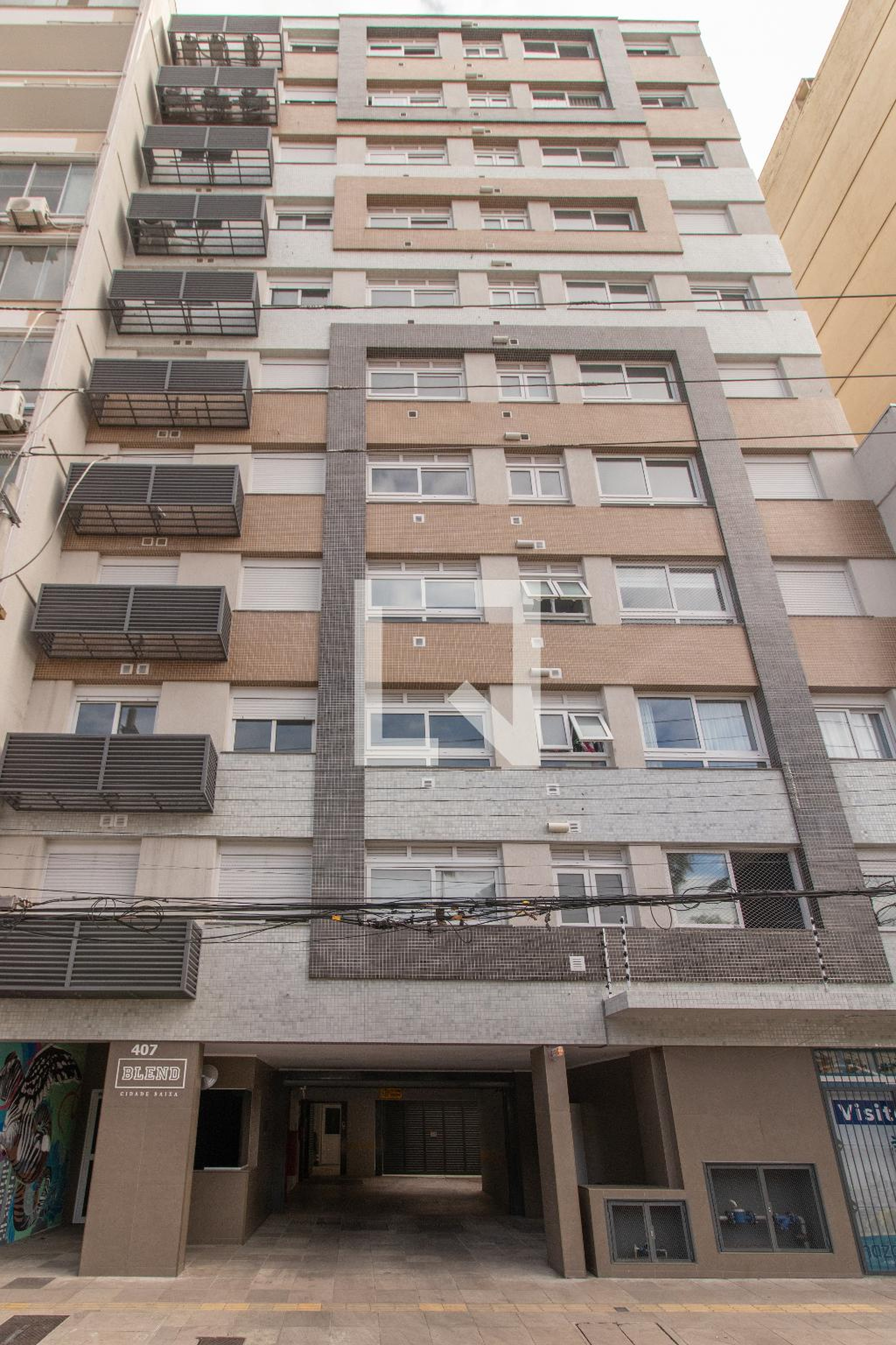 Fachada Condomínio em Avenida João Pessoa, 40