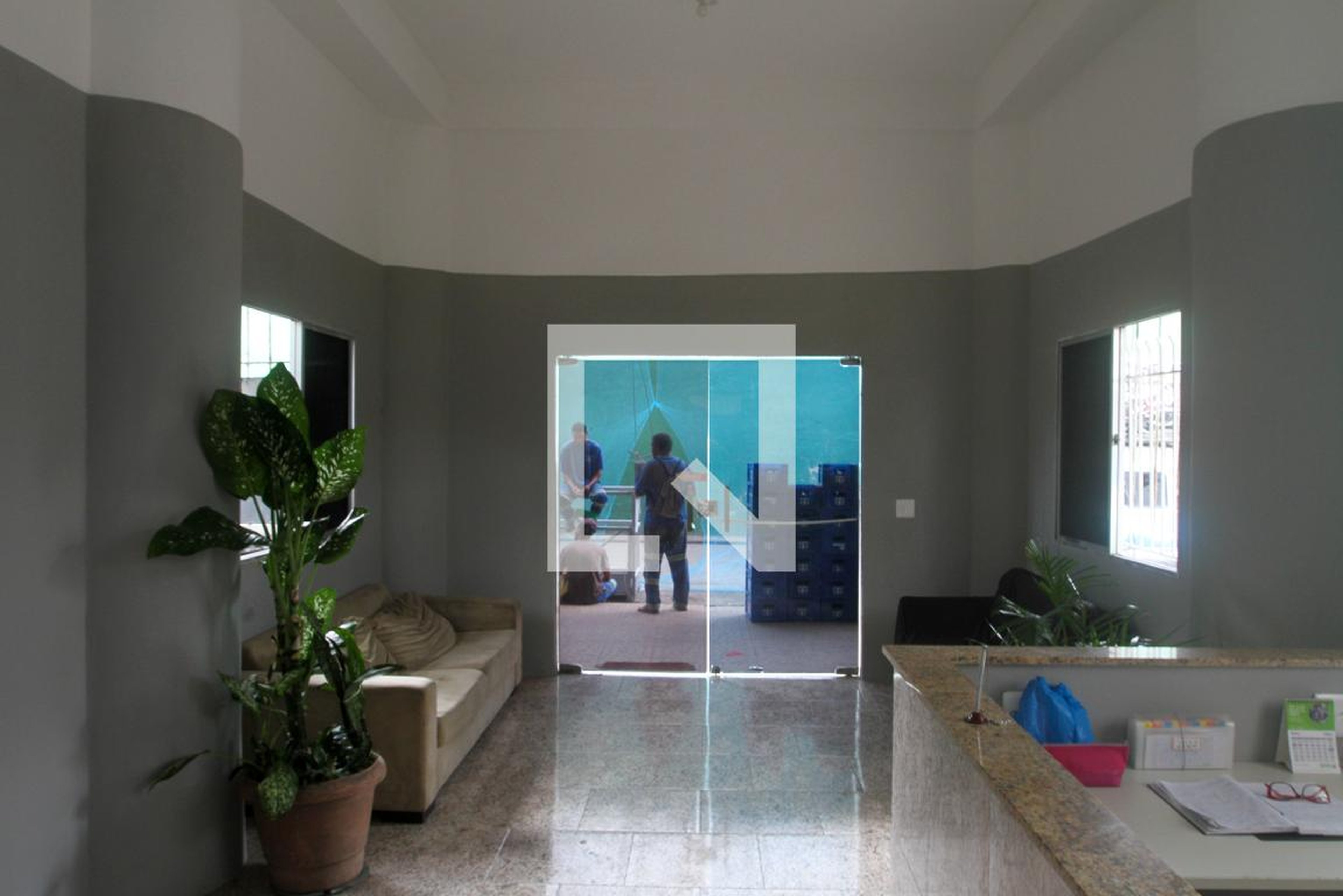 Hall social Condomínio em Avenida Borges de Medeiros, 669