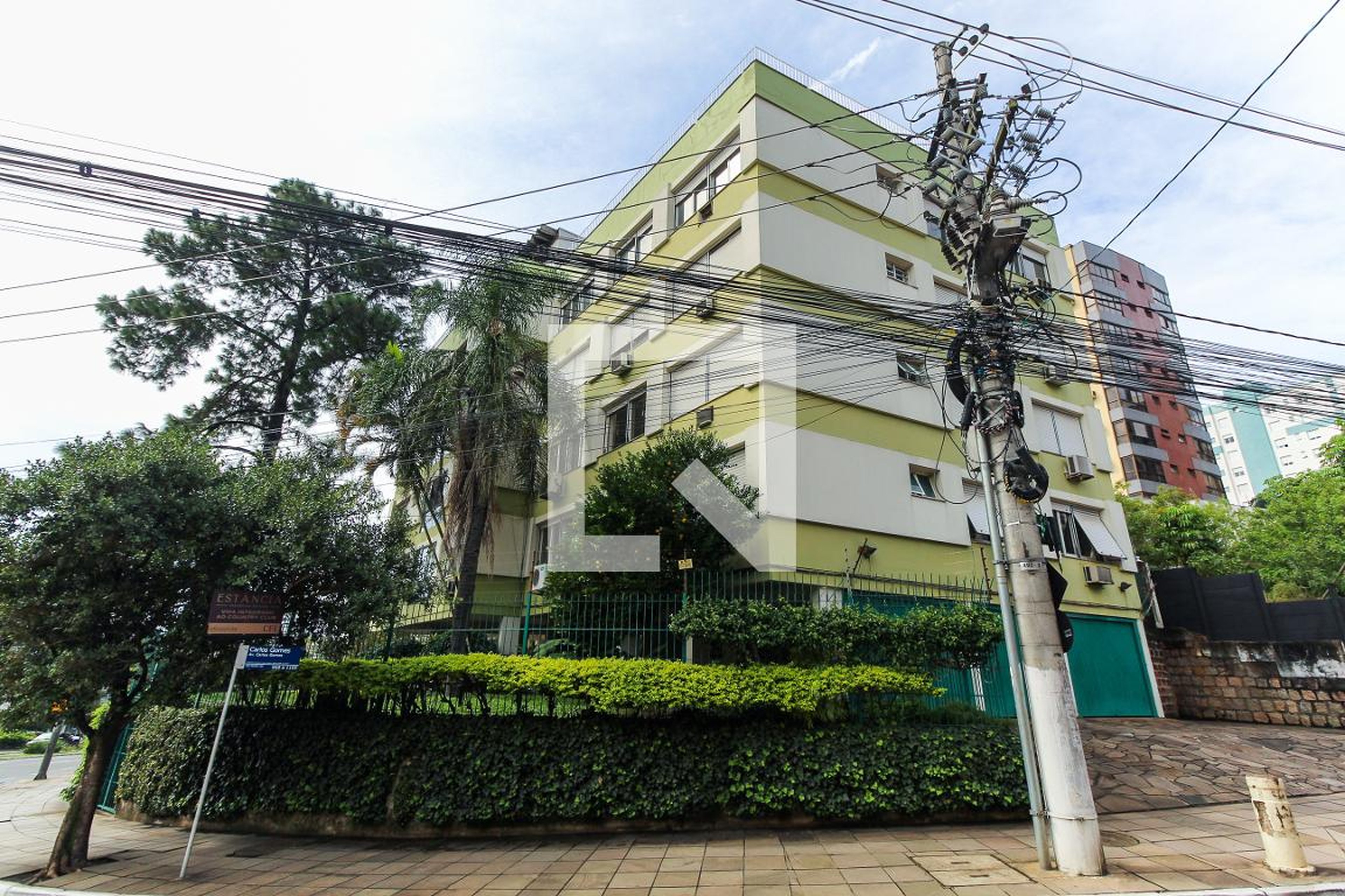 Fachada Condomínio em Avenida Doutor Nilo Peçanha, 1121