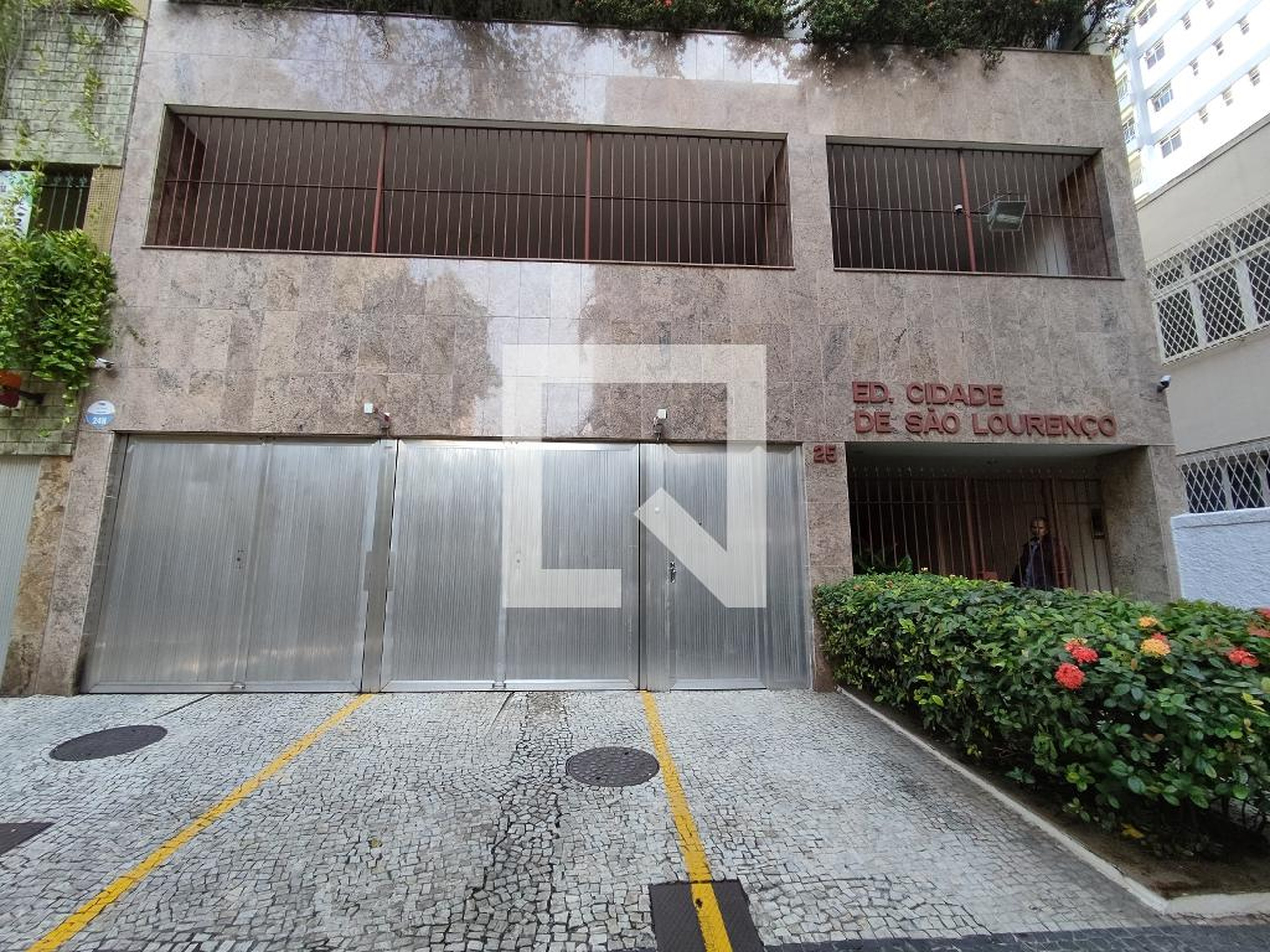 Fachada do Condomínio Edifício Cidade de São Lourenço