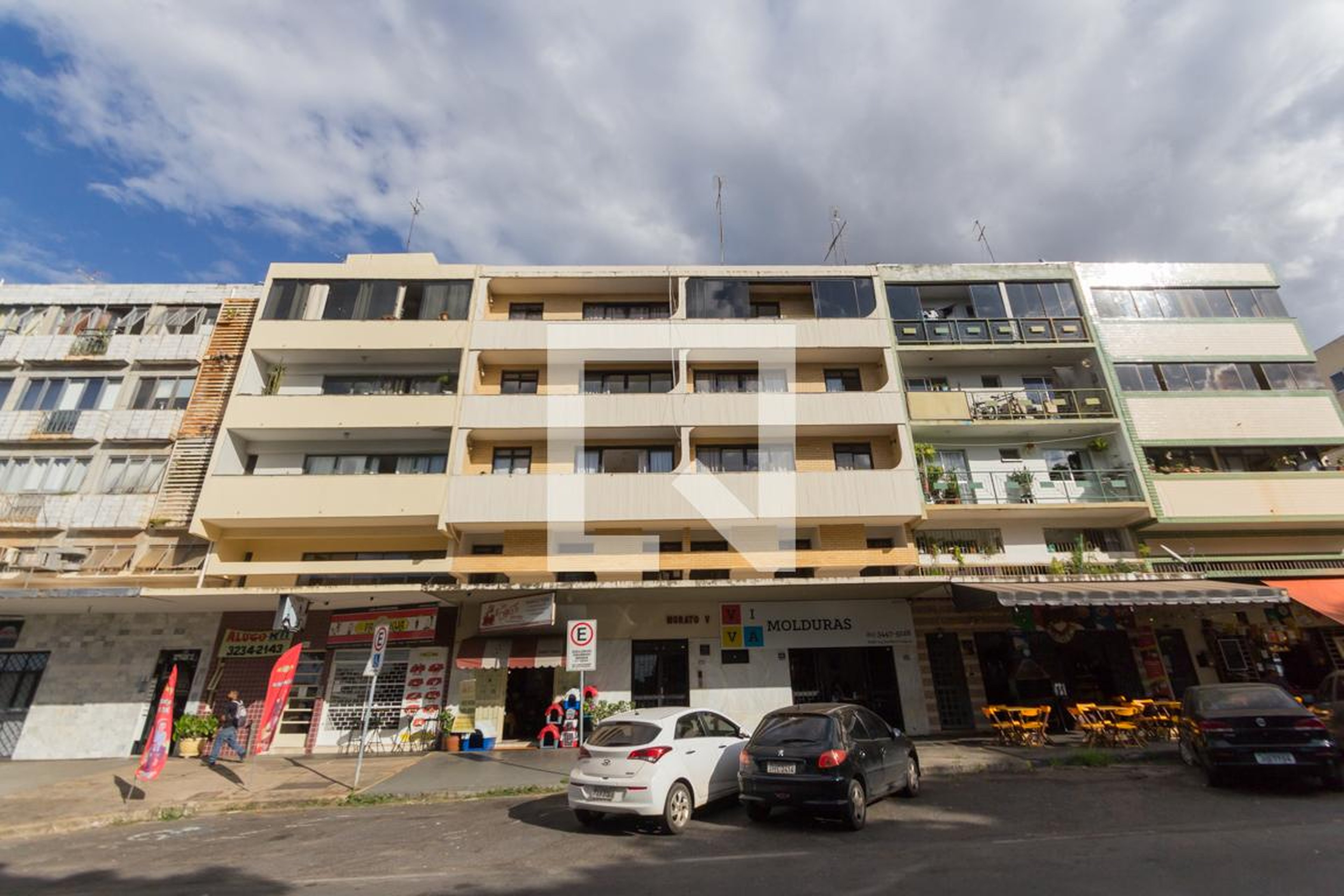 Fachada Condomínio em Sqn 211, bloco F 