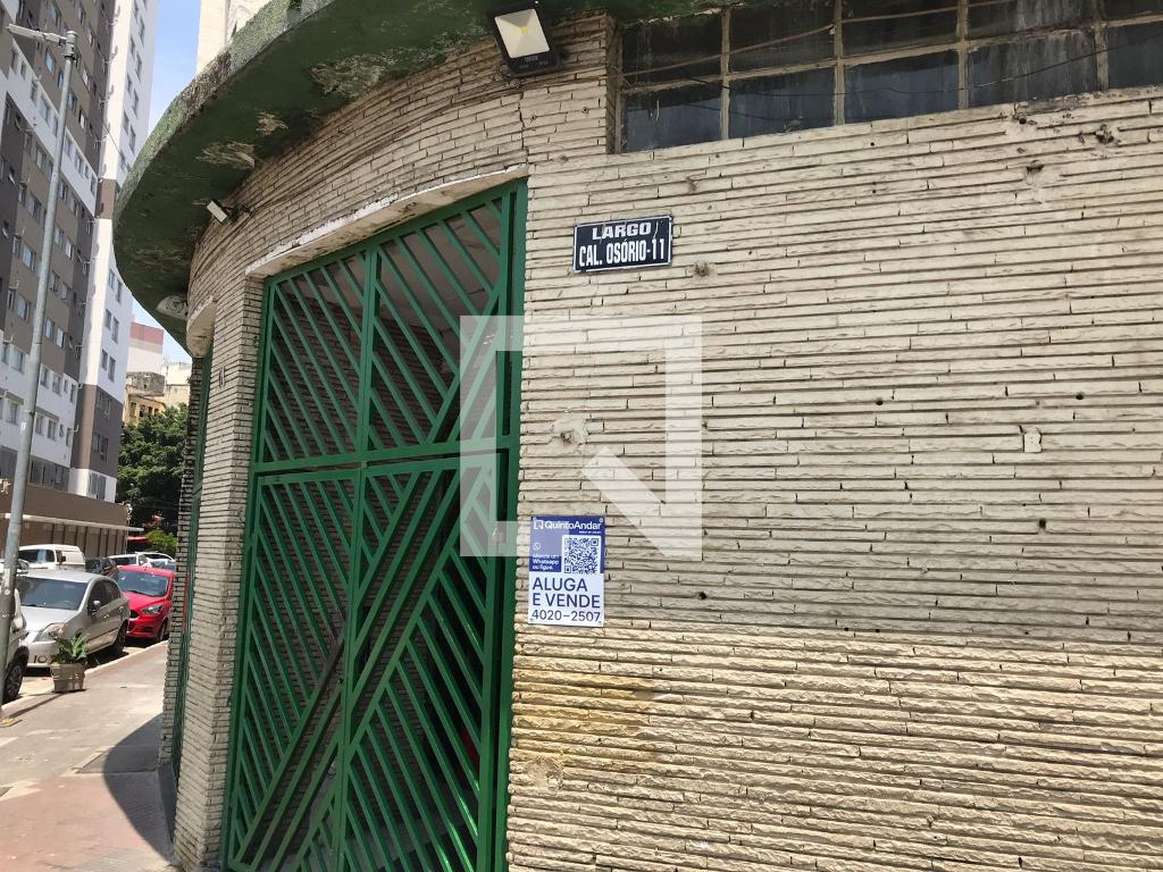 Fachada Condomínio em Rua General Osório, 21