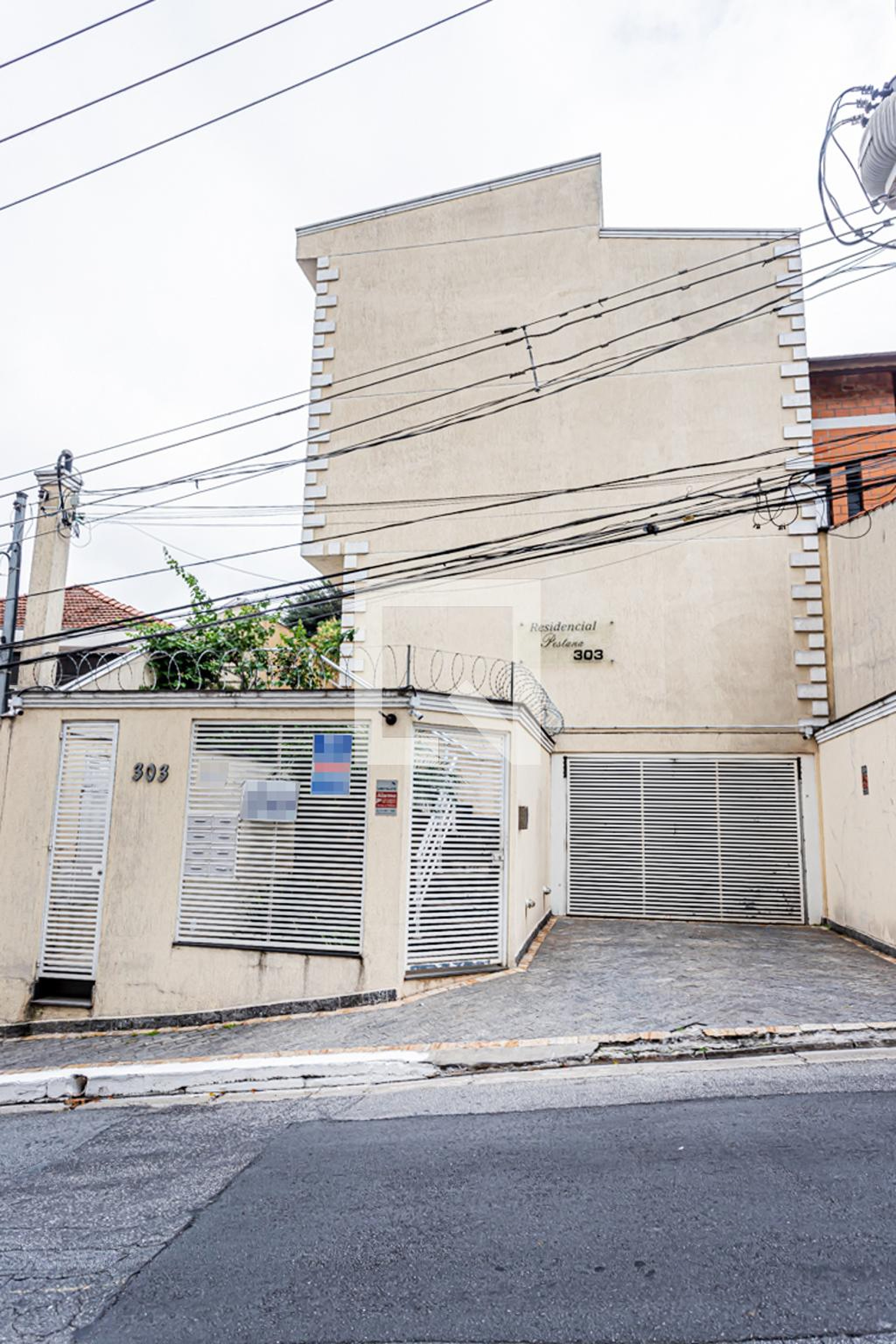 Fachada Condomínio em Rua Pestana, 303