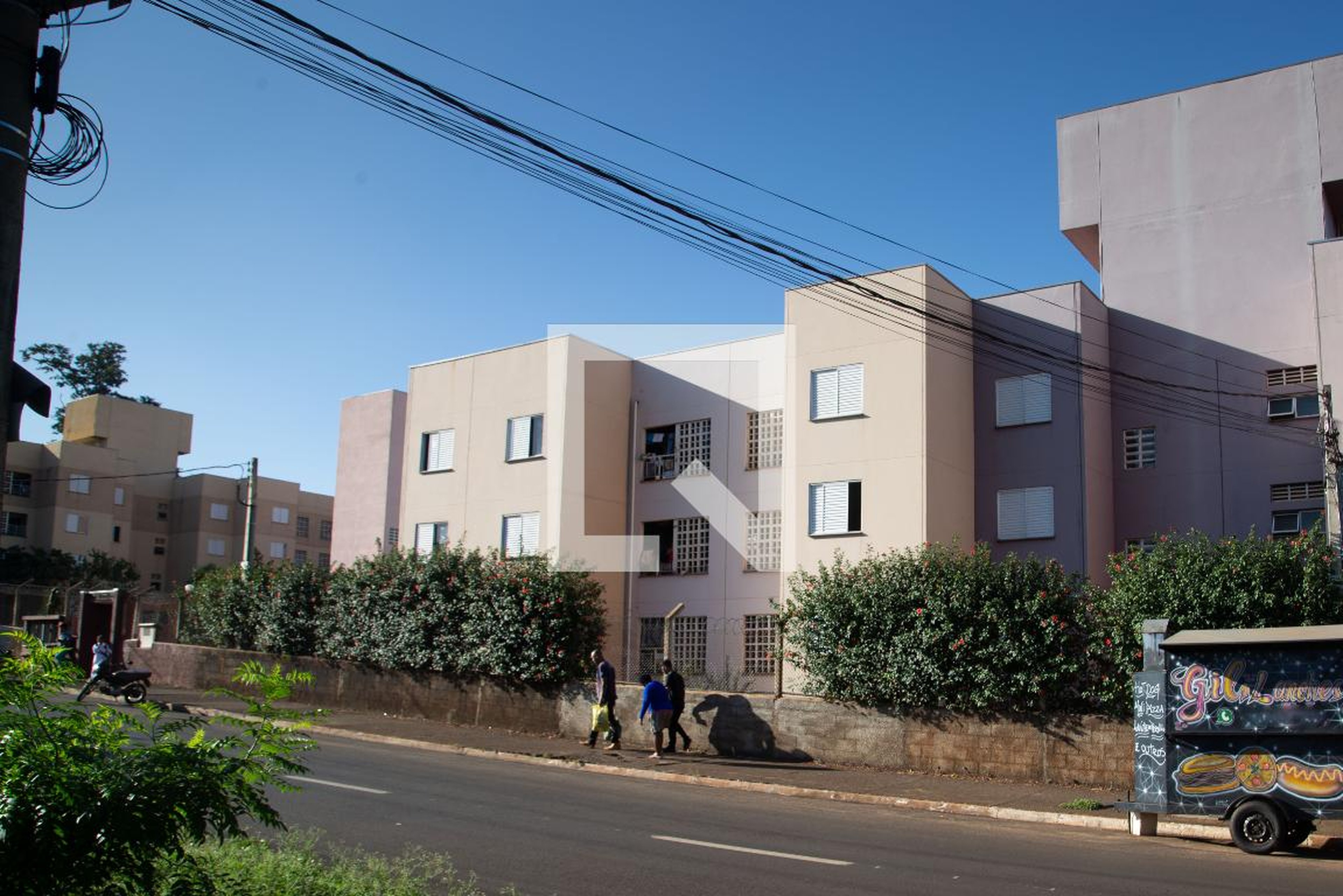 Fachada do condomínio Condomínio em Avenida dos Andradas, 1900