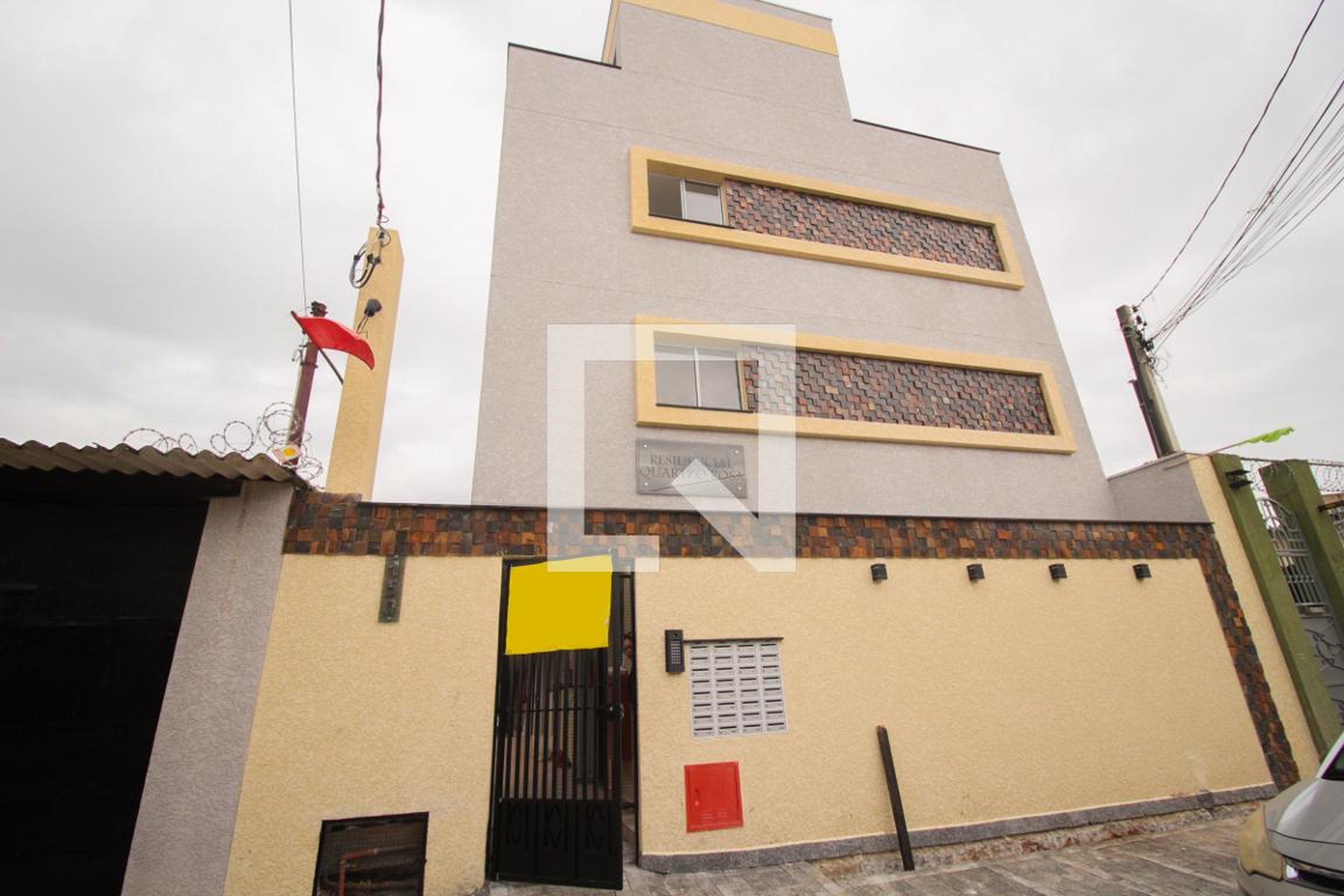 Fachada do Condomínio Residencial Quartzo Rosa