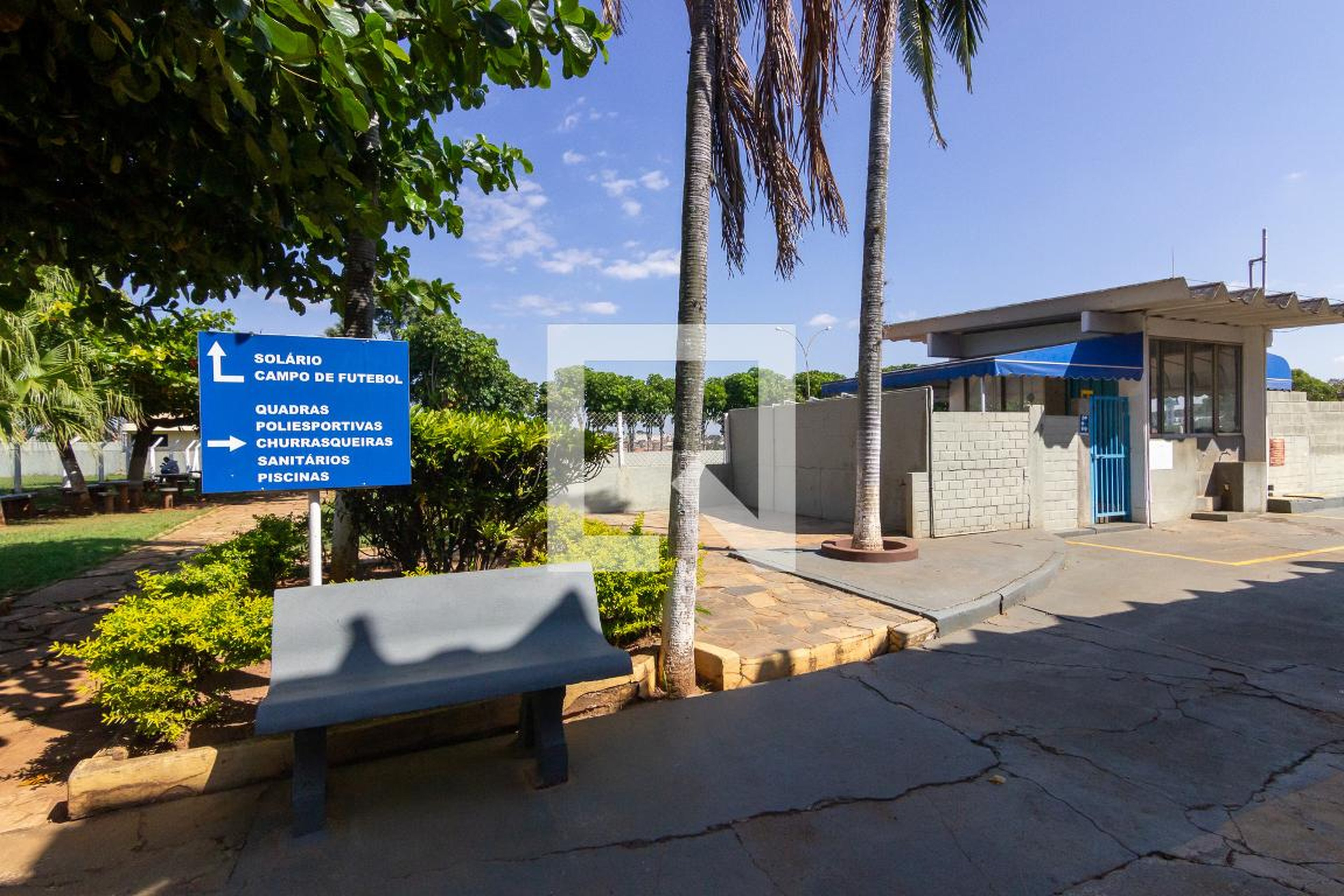 Área comum Condomínio Conjunto Habitacional Bandeirantes