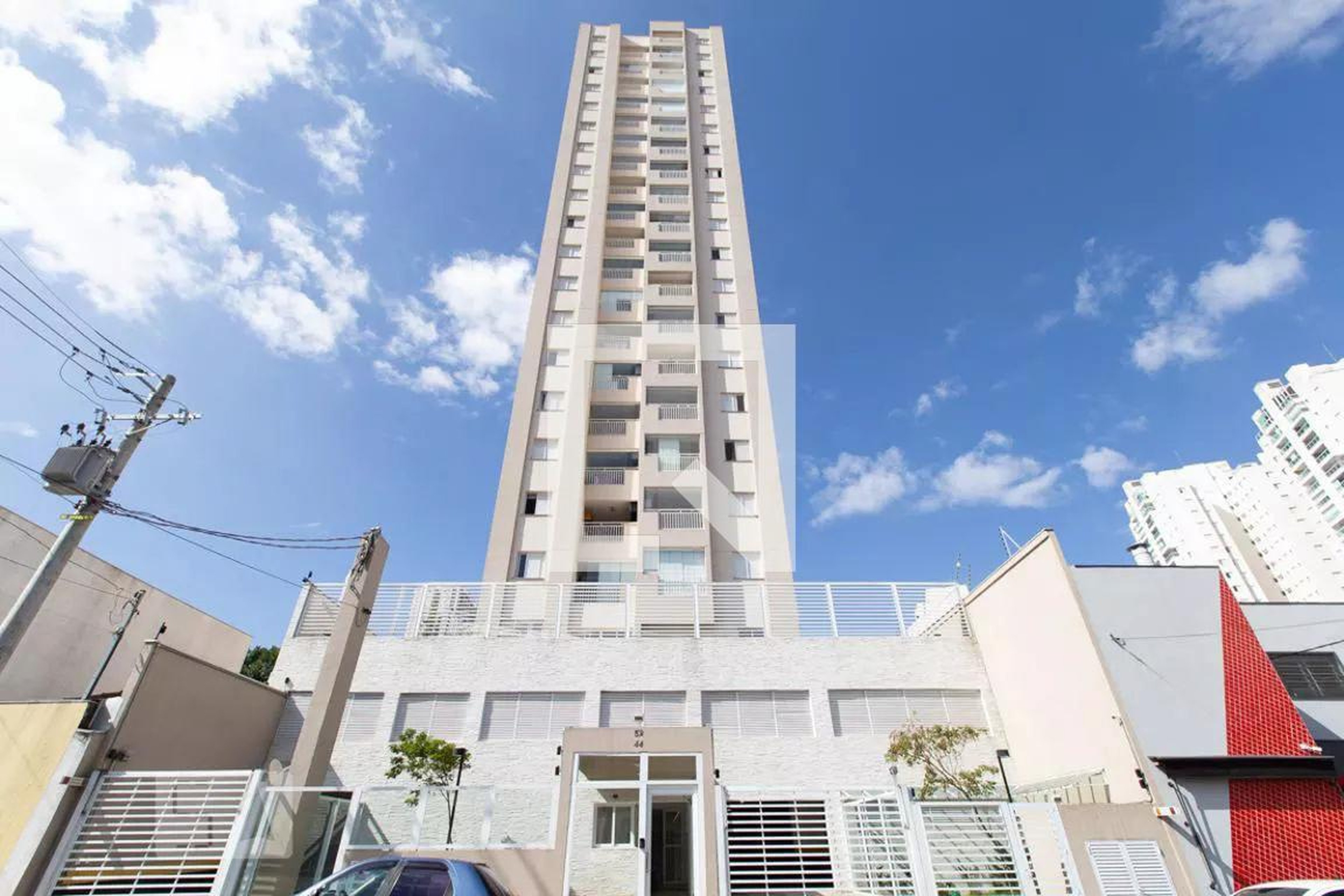 Fachada do Condomínio Condomínio Go Mooca