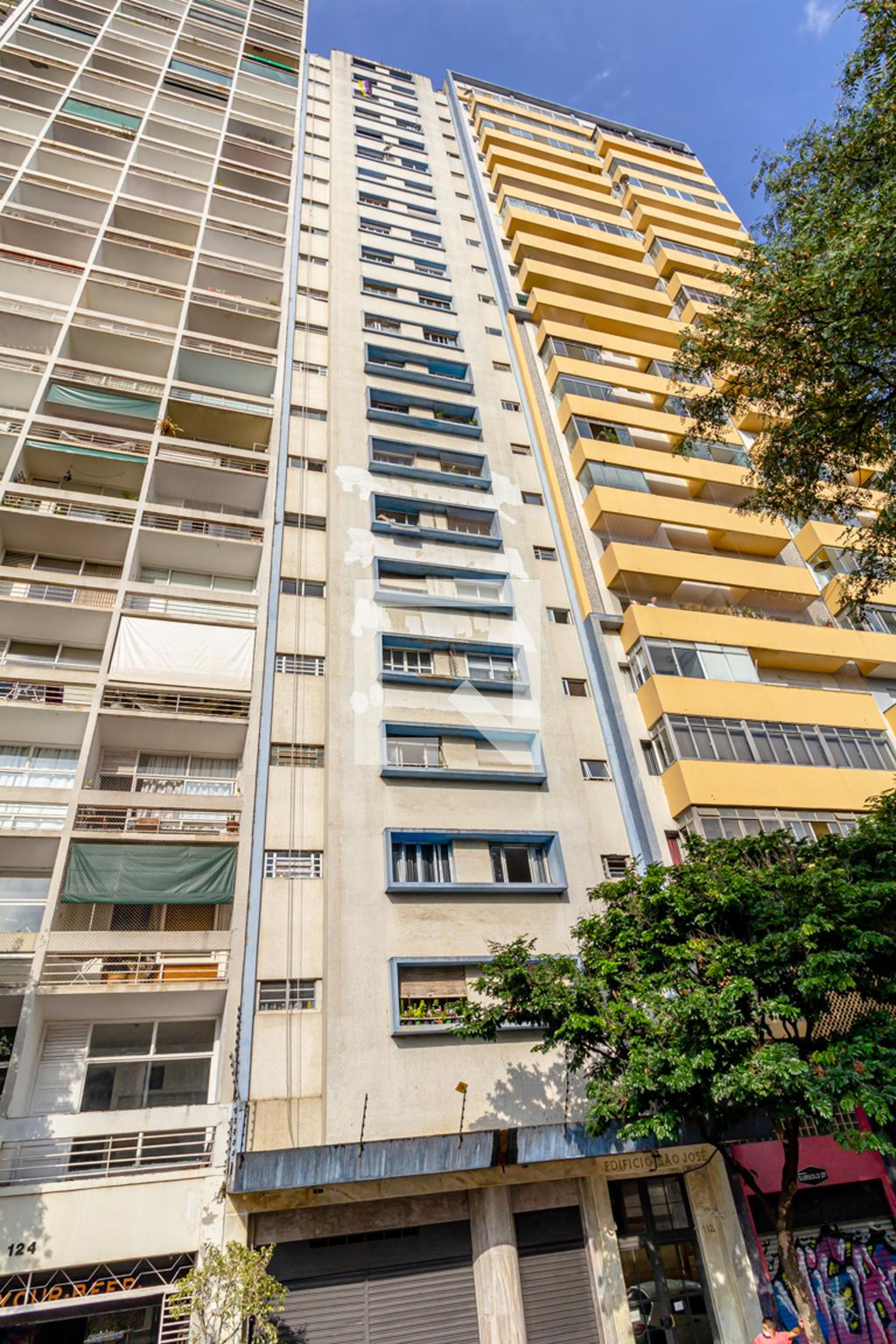 Fachada Condomínio em Praça Franklin Roosevelt, 122