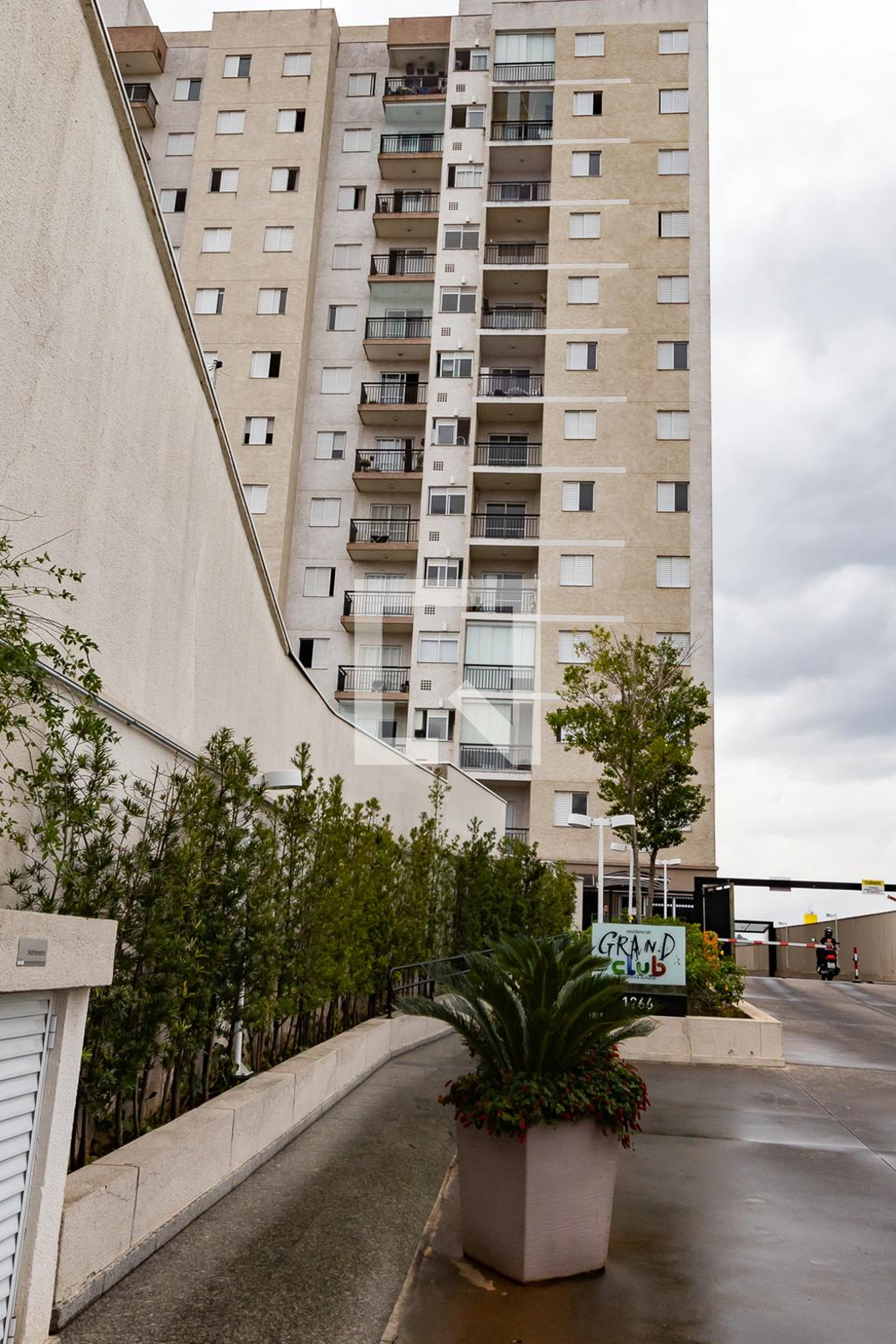 Fachada do Condomínio Residencial Grand Club