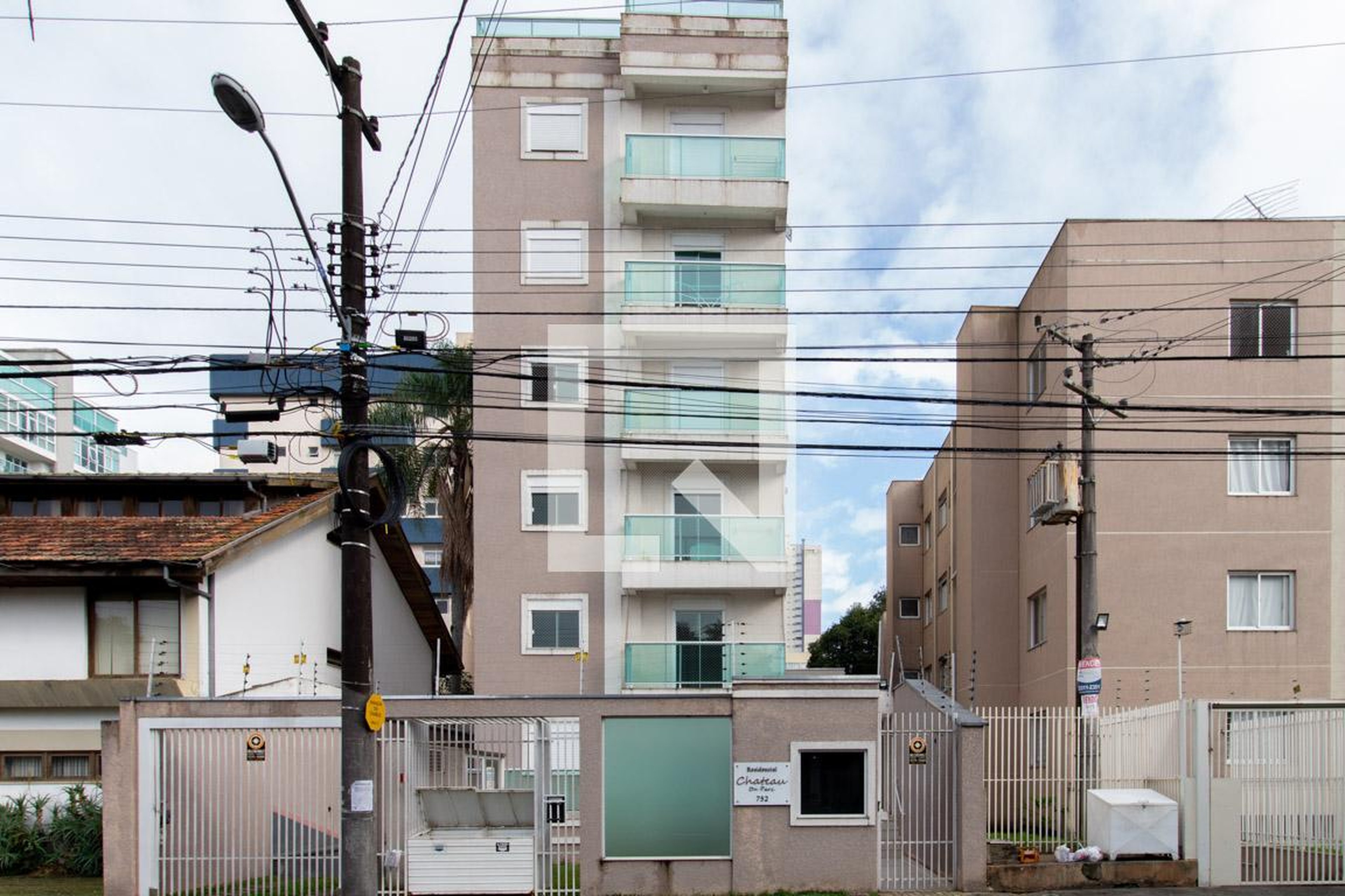 Fachada do Prédio Residêncial Chateau Du Parc