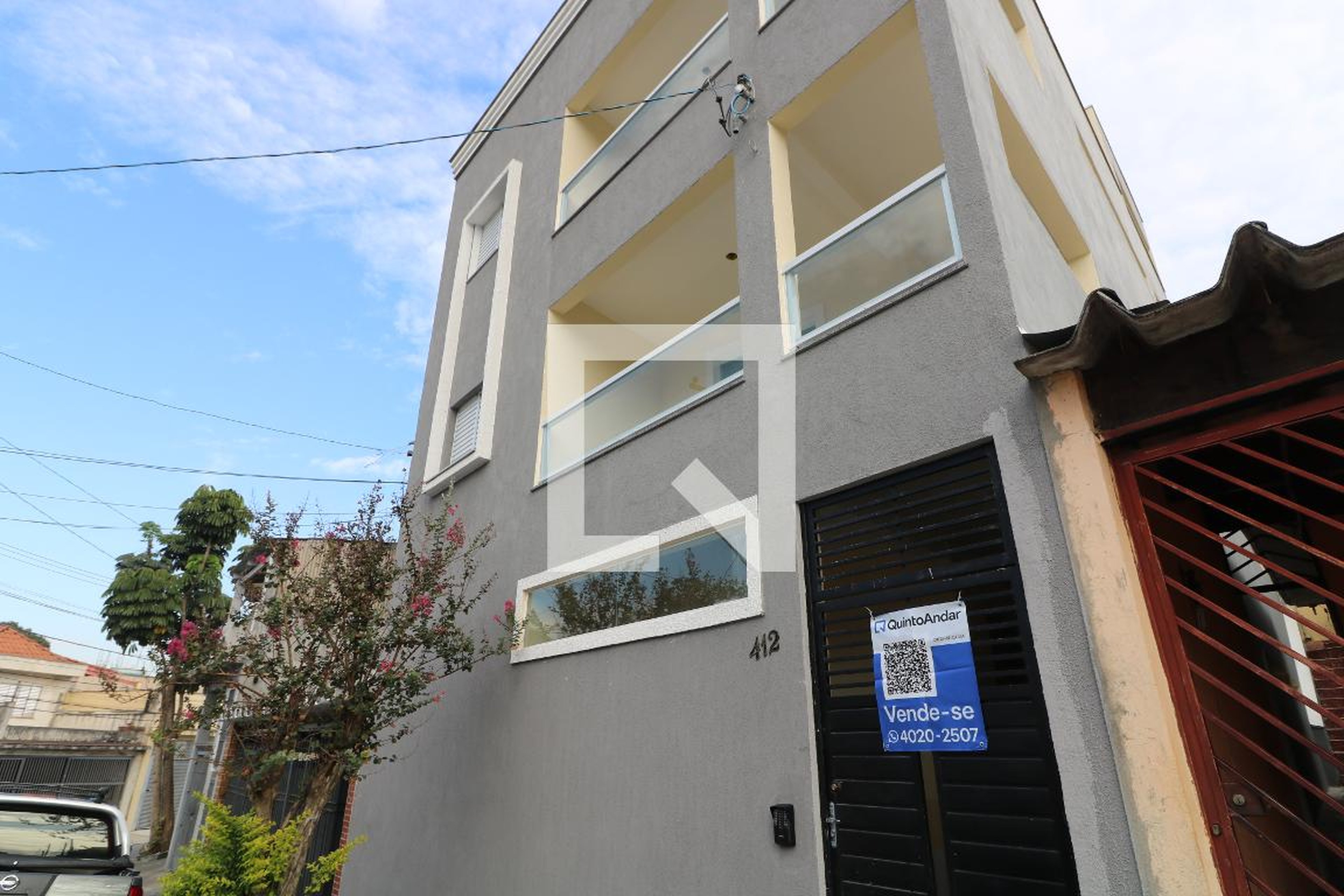 Fachada do Prédio Condomínio em Rua Faria Lobato, 412