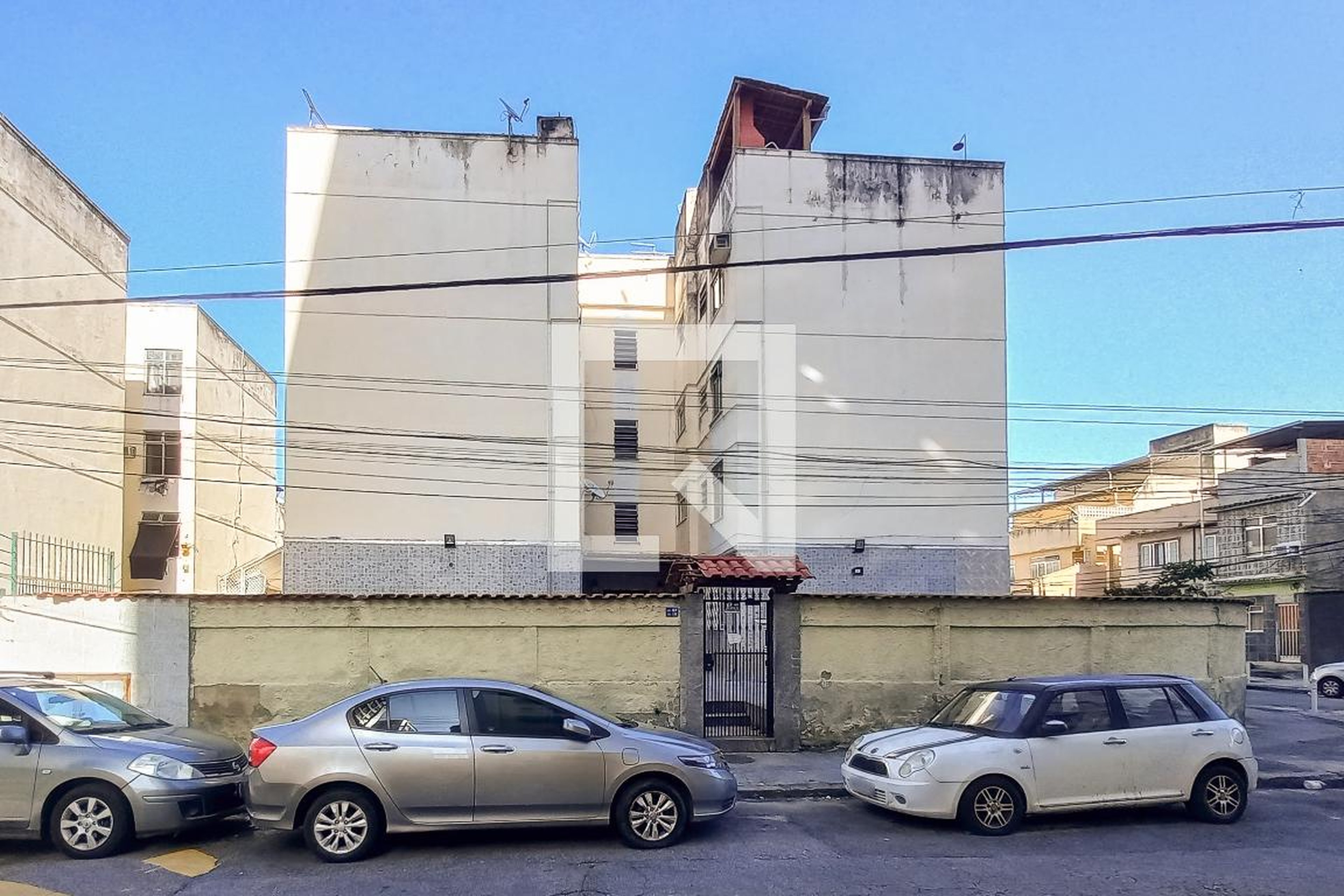 Fachada Condomínio Conjunto Residencial da Polícia Militar