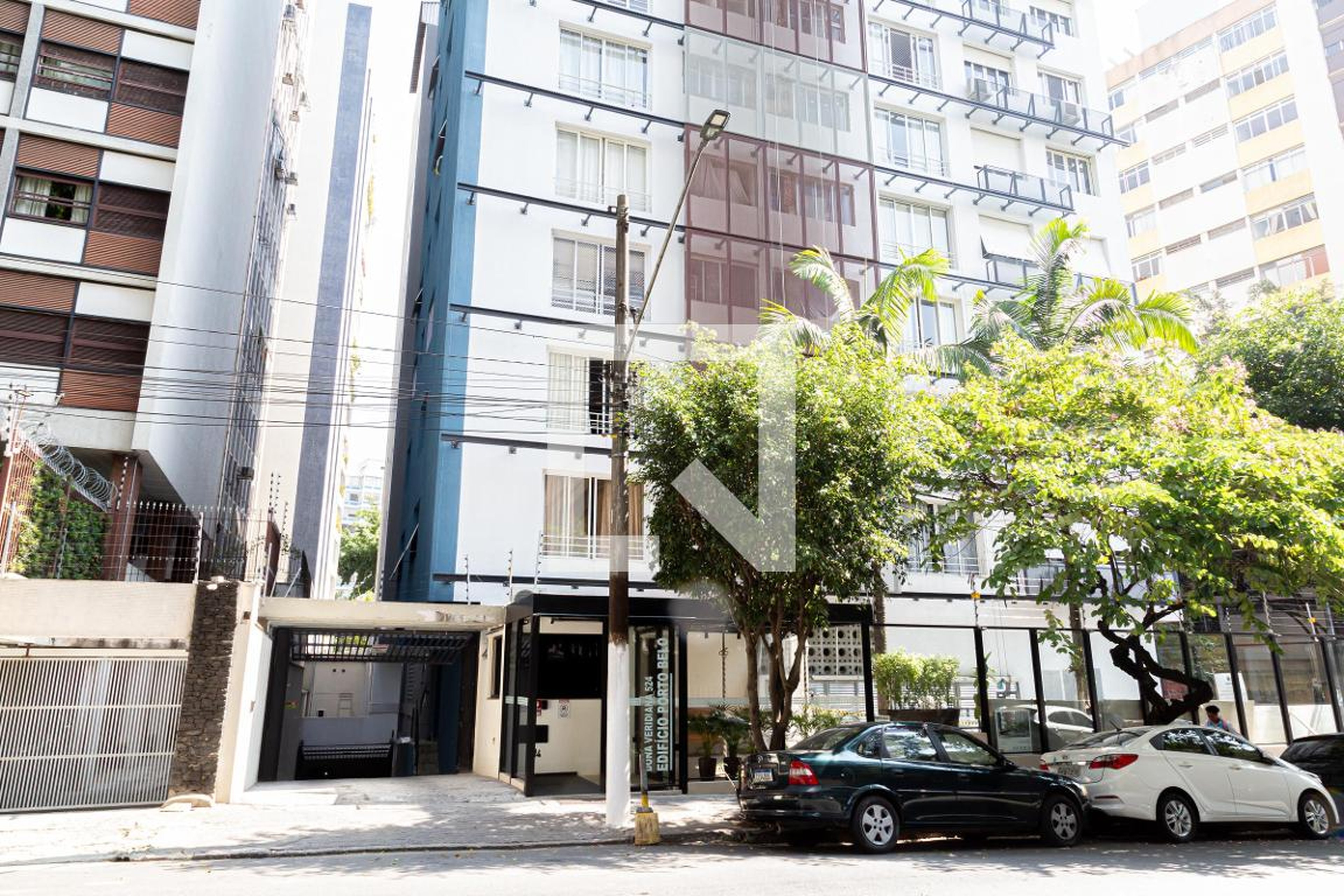 Fachada do Condomínio Condomínio Porto Belo