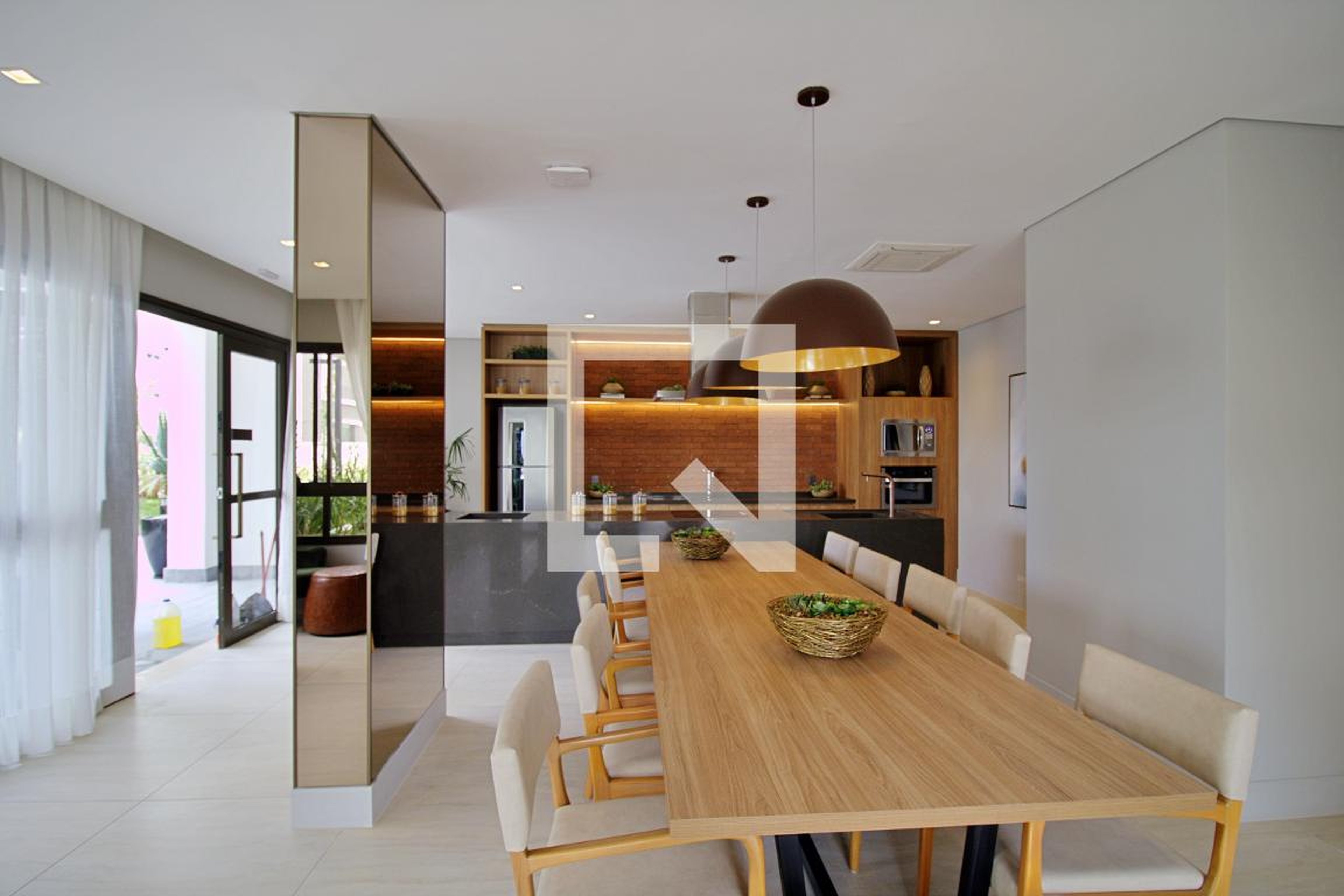 Espaço Gourmet - Living Wish Panamby